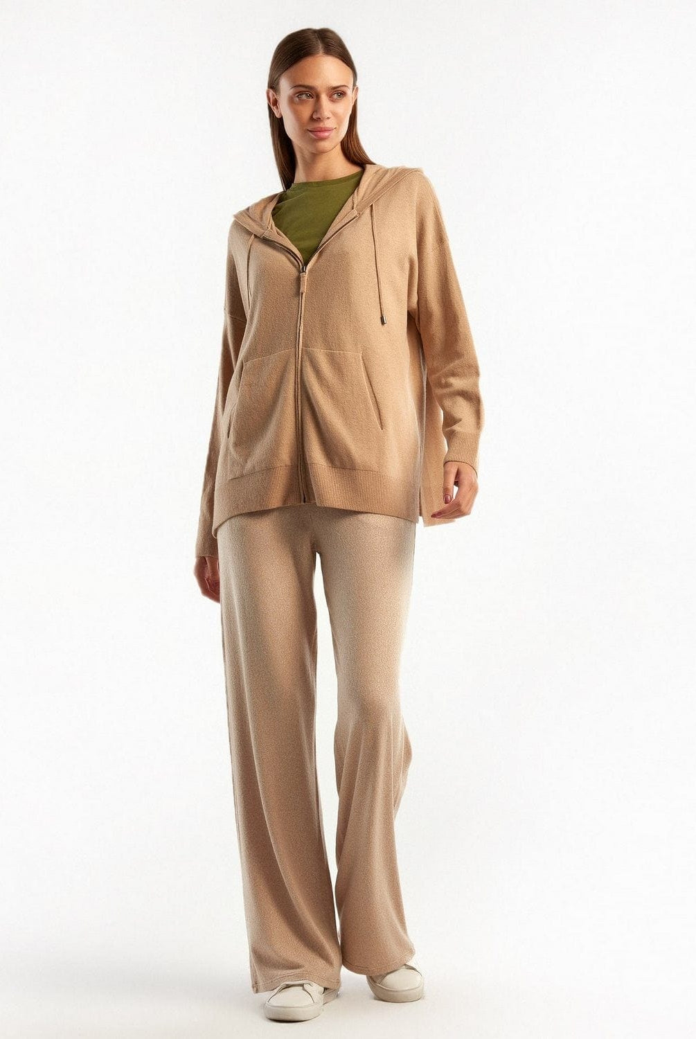 يونايتد كولورز اوف بينيتون هودي من الكشمير نسائي