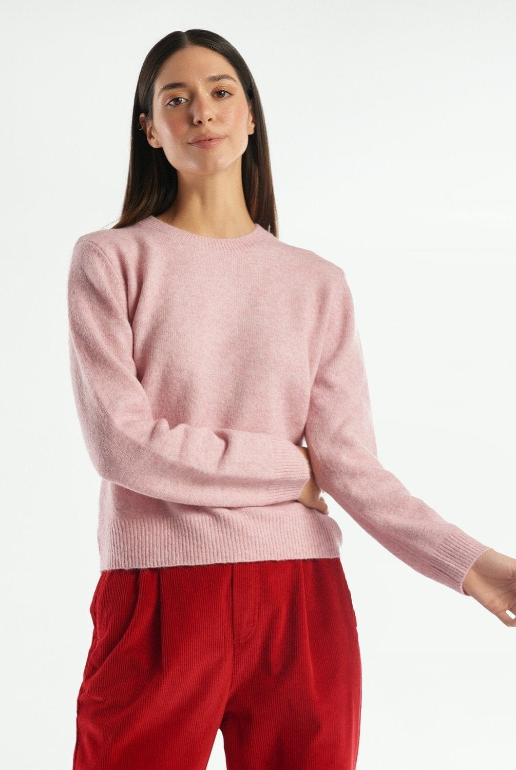 يونايتد كولورز اوف بينيتون كنزة صوف مرتفعة