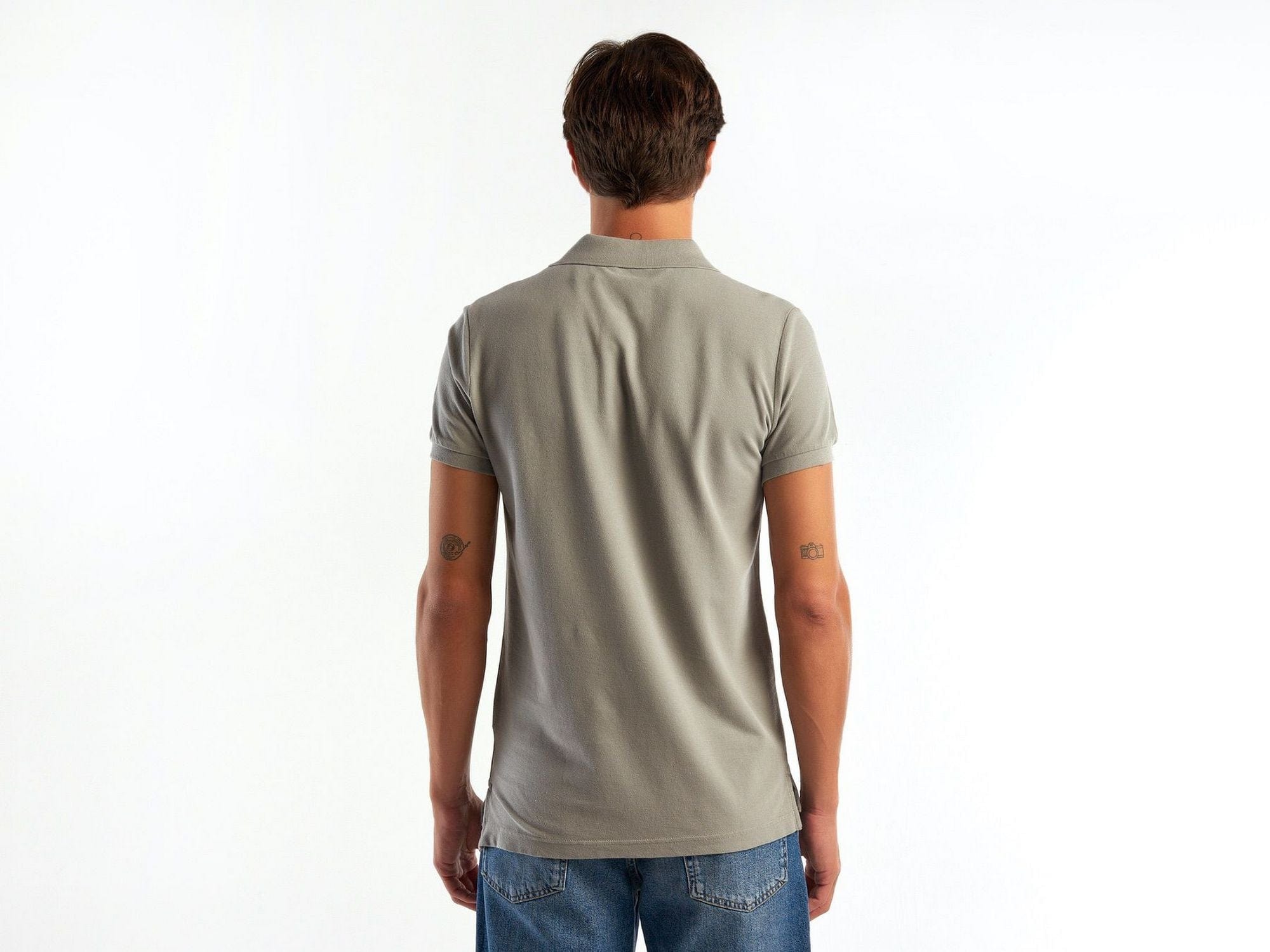 يونايتد كولورز اوف بينيتون تيشيرت بولو سليم فيت