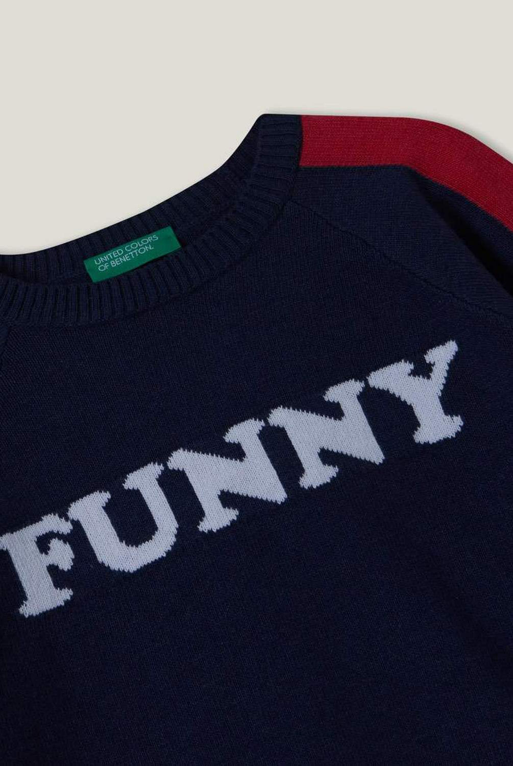 يونايتد كولورز اوف بينيتون بلوفر بطبعة فانى أطفالي