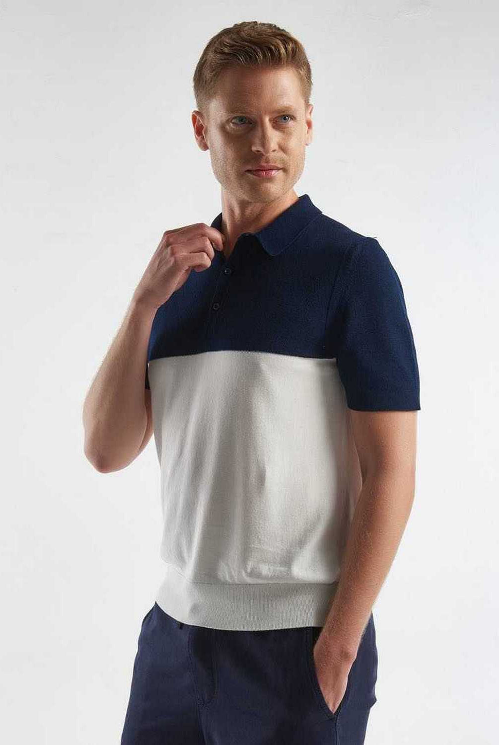 يونايتد كولورز اوف بينيتون قميص بولو شبابي محبوك متعدد الألوان