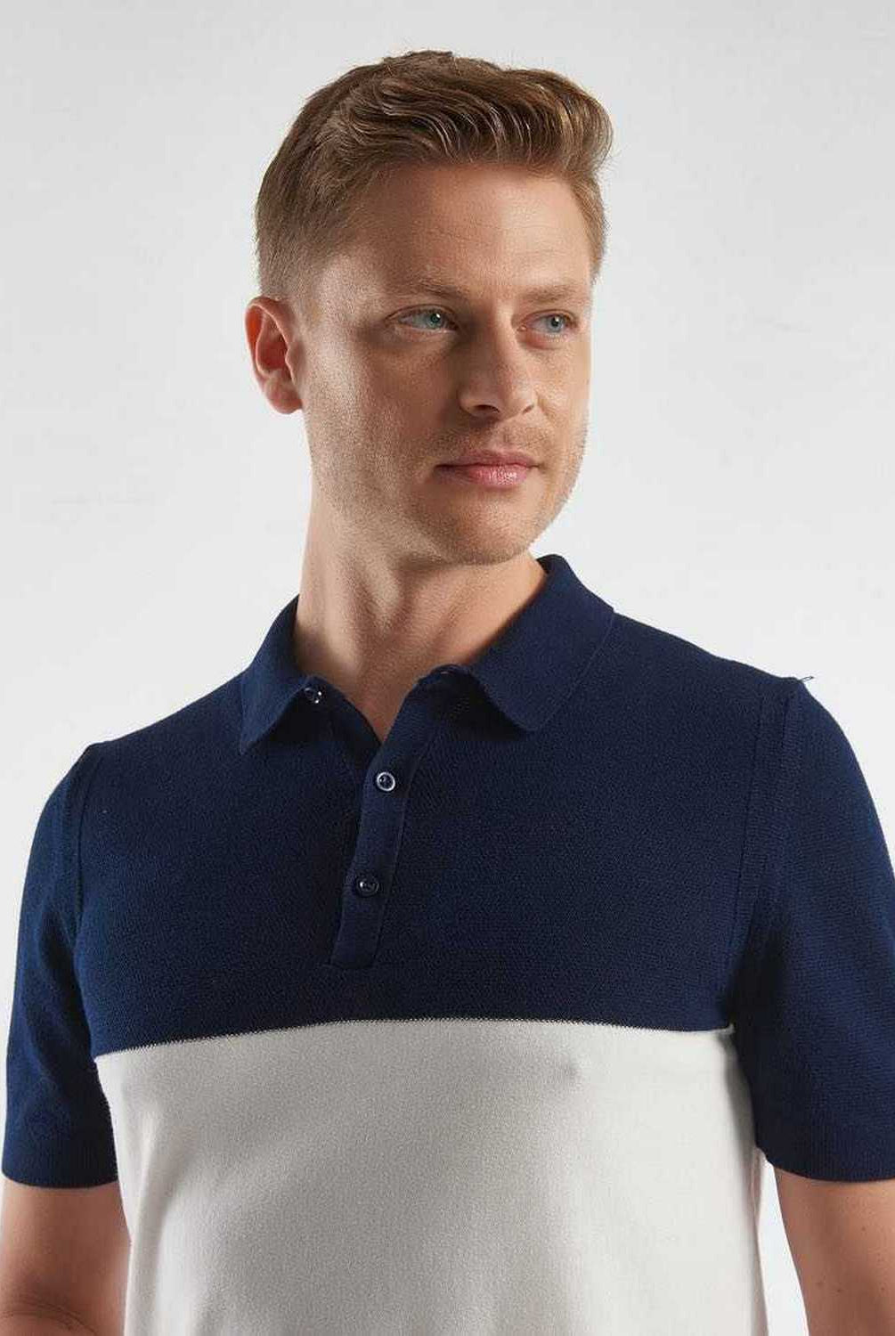 يونايتد كولورز اوف بينيتون قميص بولو شبابي محبوك متعدد الألوان