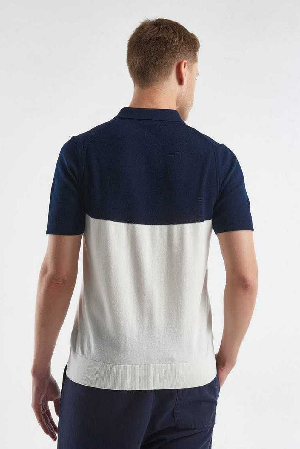 يونايتد كولورز اوف بينيتون قميص بولو شبابي محبوك متعدد الألوان