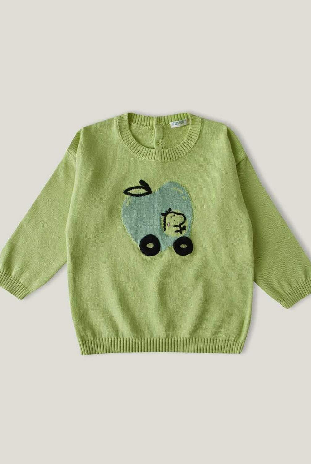 يونايتد كولورز اوف بينيتون بلوفر بطبعة فواكه رضع بناتي