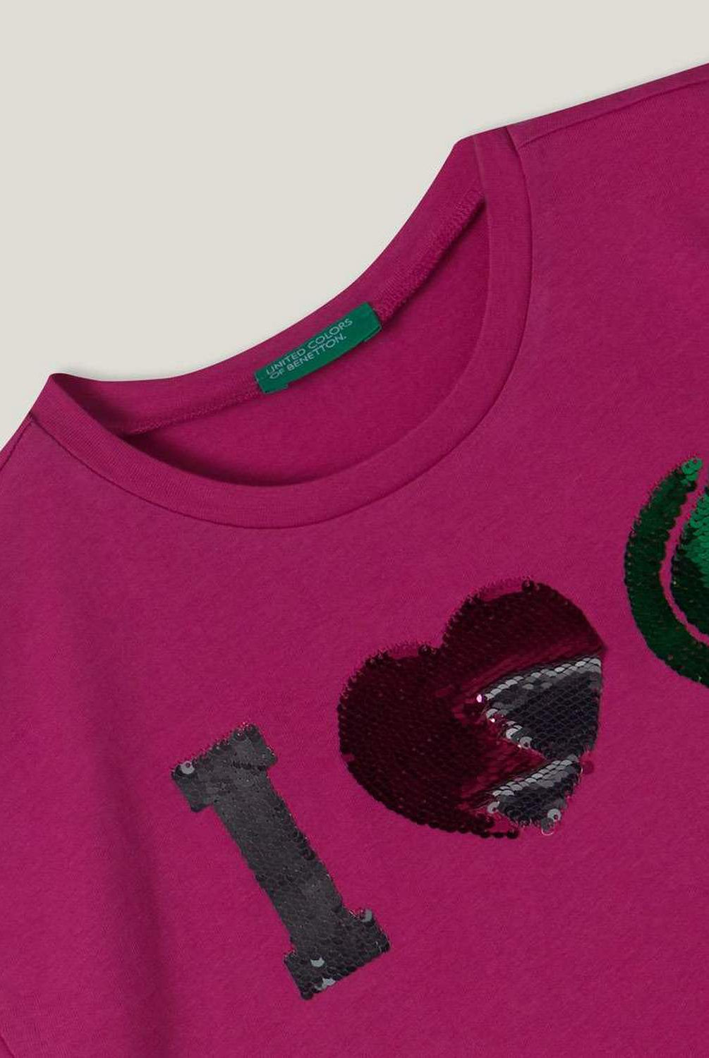 يونايتد كولورز اوف بينيتون تي شيرت بترتر نص كم أطفالي