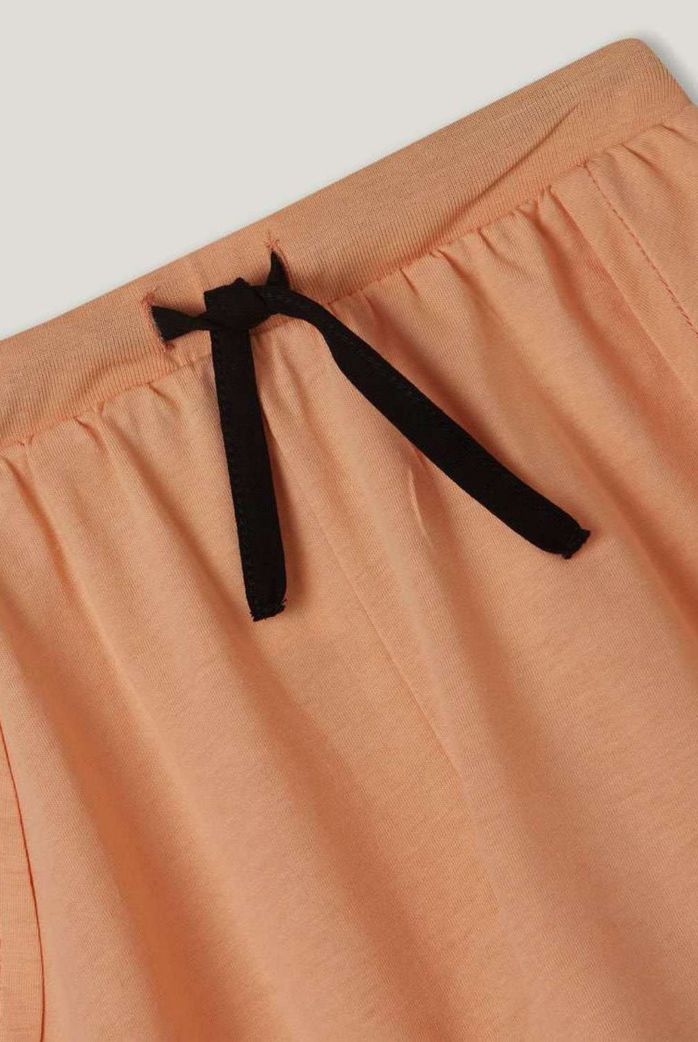 يونايتد كولورز اوف بينيتون شورت رياضي برباط وردي بناتي