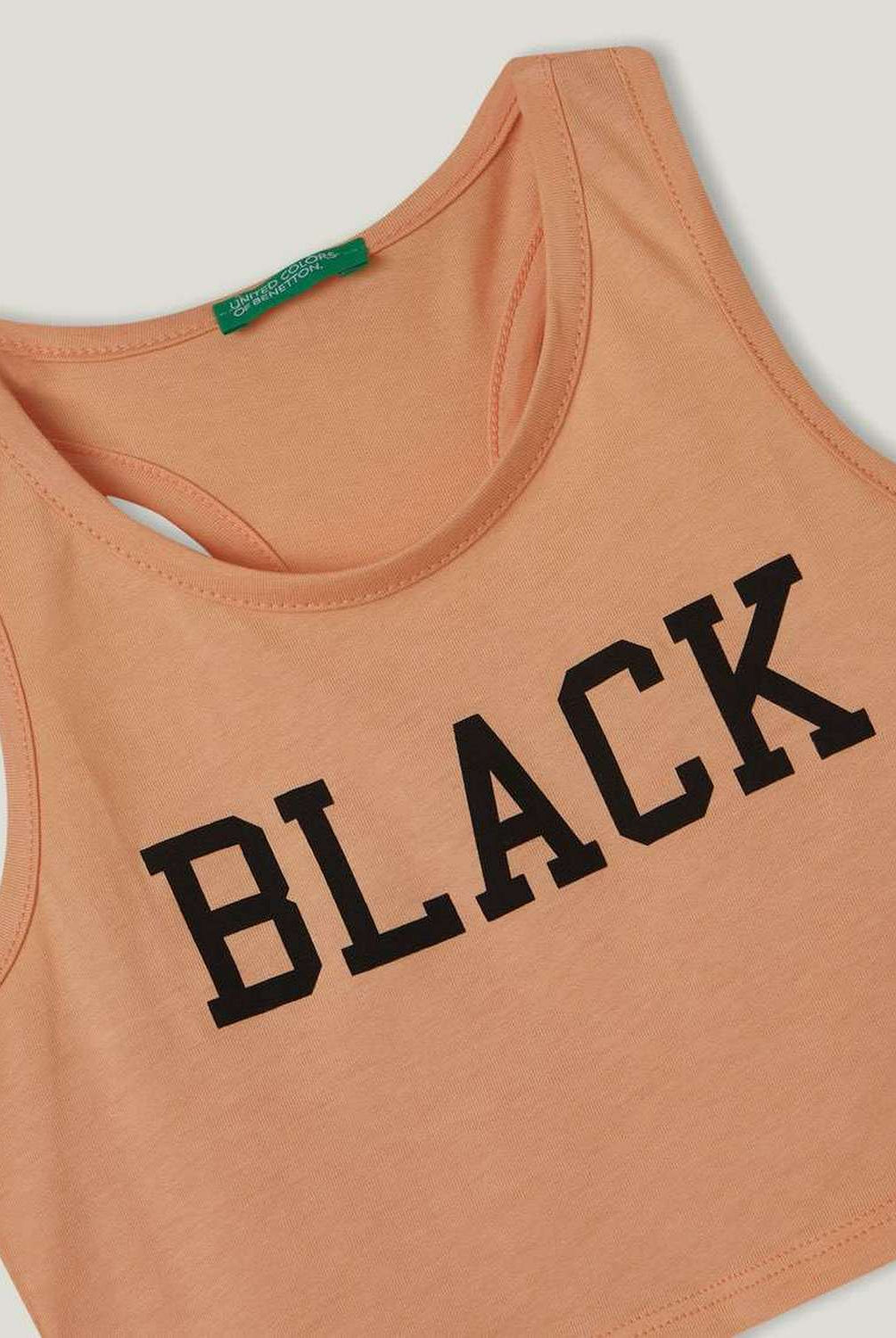 يونايتد كولورز اوف بينيتون كروب توب بطبعة أطفالي