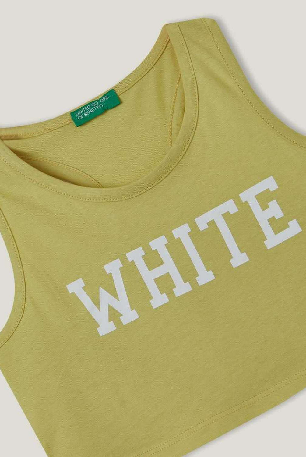 يونايتد كولورز اوف بينيتون كروب توب بطبعة أطفالي