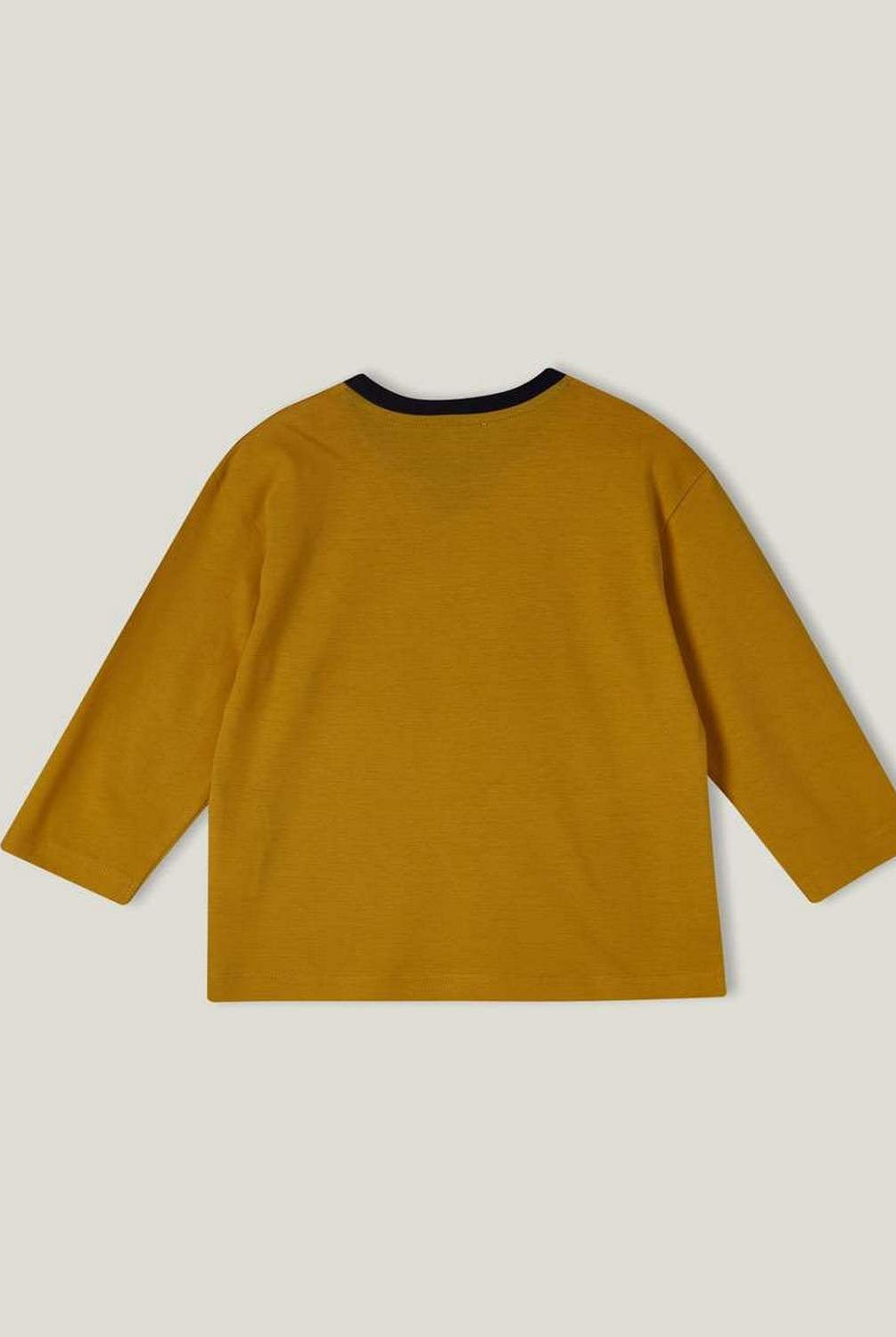 يونايتد كولورز اوف بينيتون تي شيرت ولادي مع طبعة متعددة الالوان