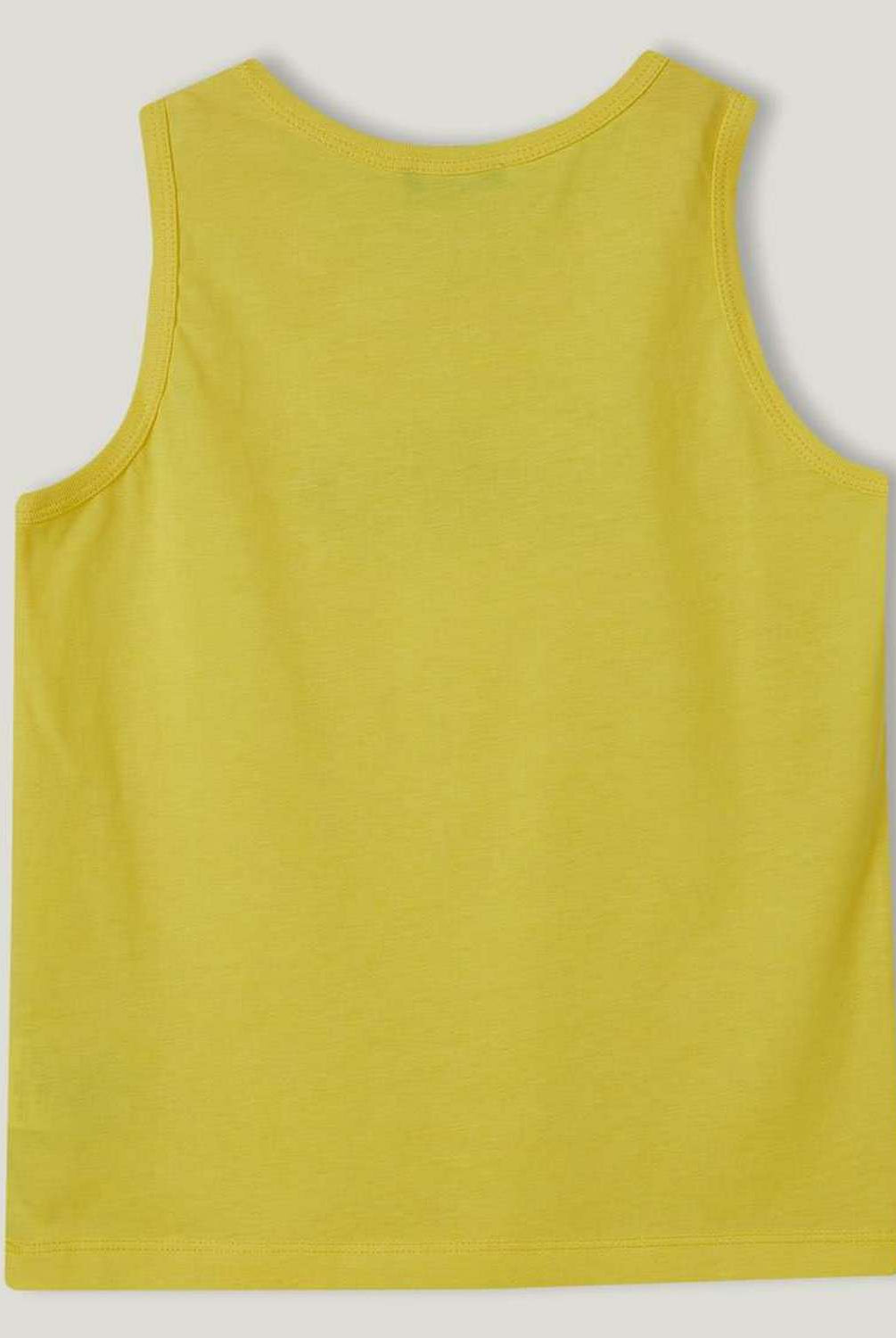 يونايتد كولورز اوف بينيتون تانك توب قطن بدون أكمام كت أطفالي