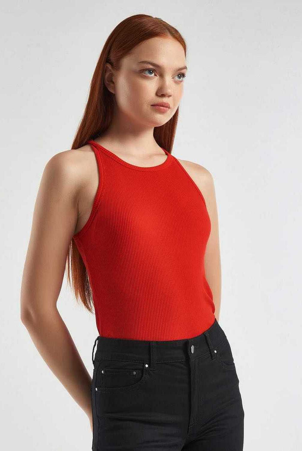 يونايتد كولورز اوف بينيتون تي شيرت مضلع كت نسائي