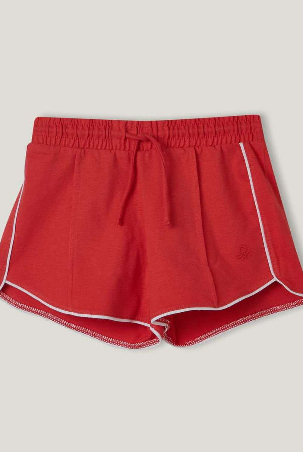 يونايتد كولورز اوف بينيتون شورت قطن 100% برباط أطفالي