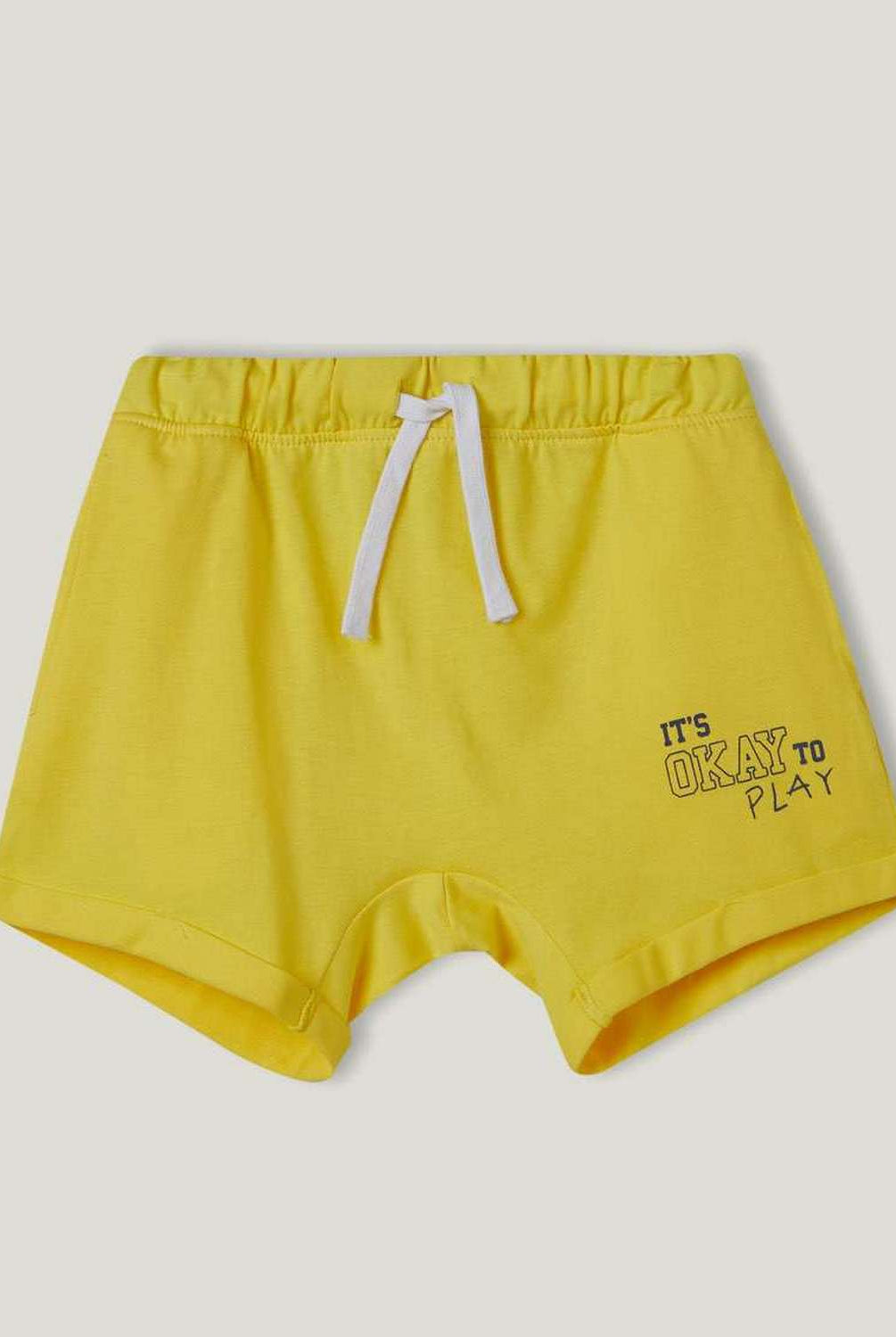 يونايتد كولورز اوف بينيتون شورت اطفالي بطبعة