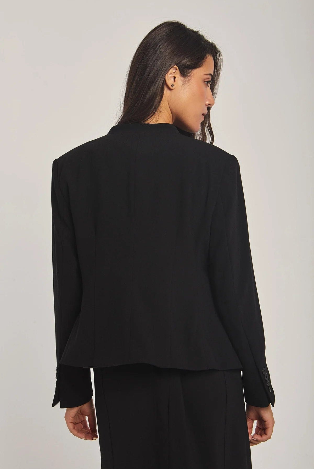 داليدرس بليزر نسائي سادة رسمي أسود