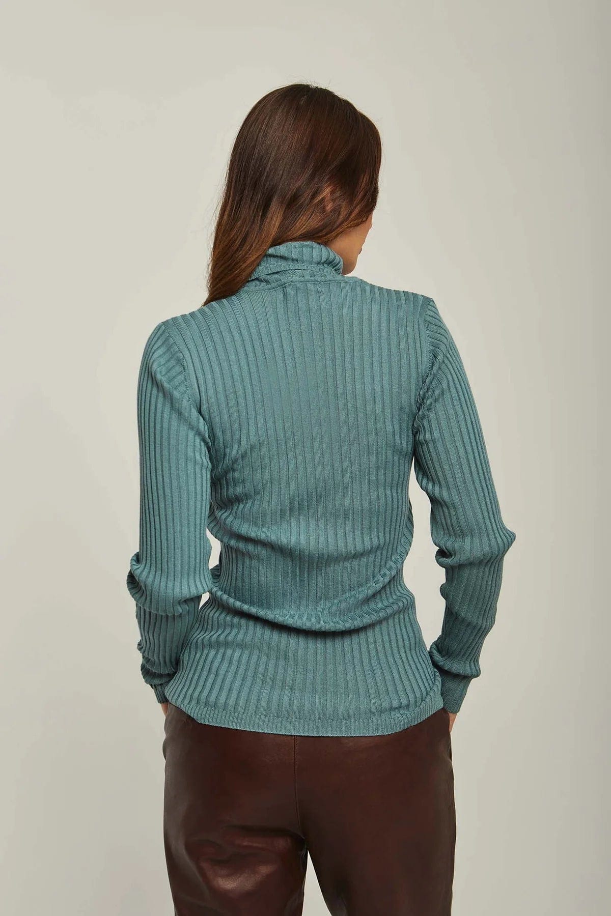 داليدرس بلوزة نسائي كم طويل مخطط بالطول