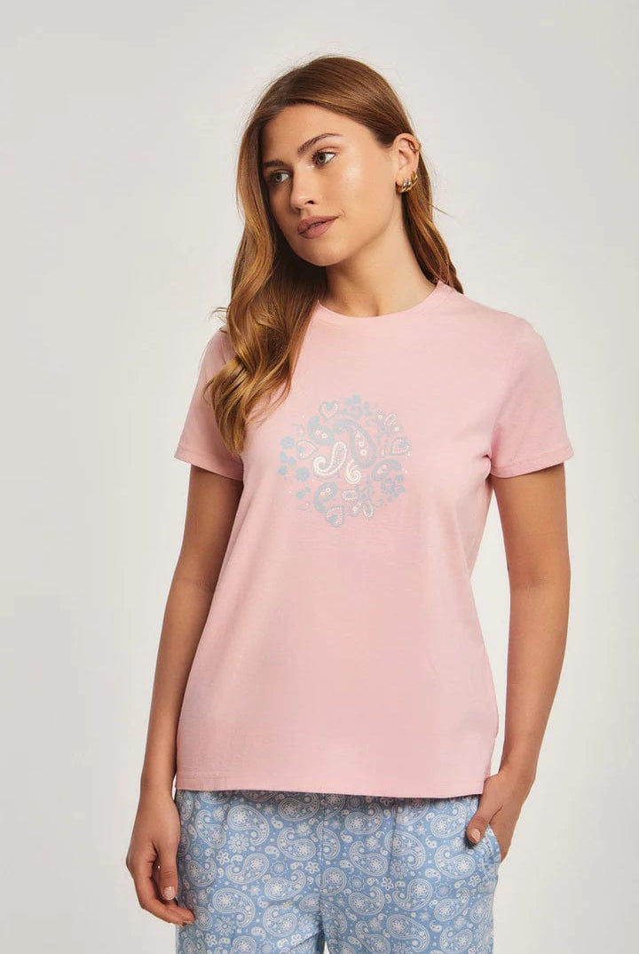 داليدرس بيجامة نسائية صيفية مطبوعة