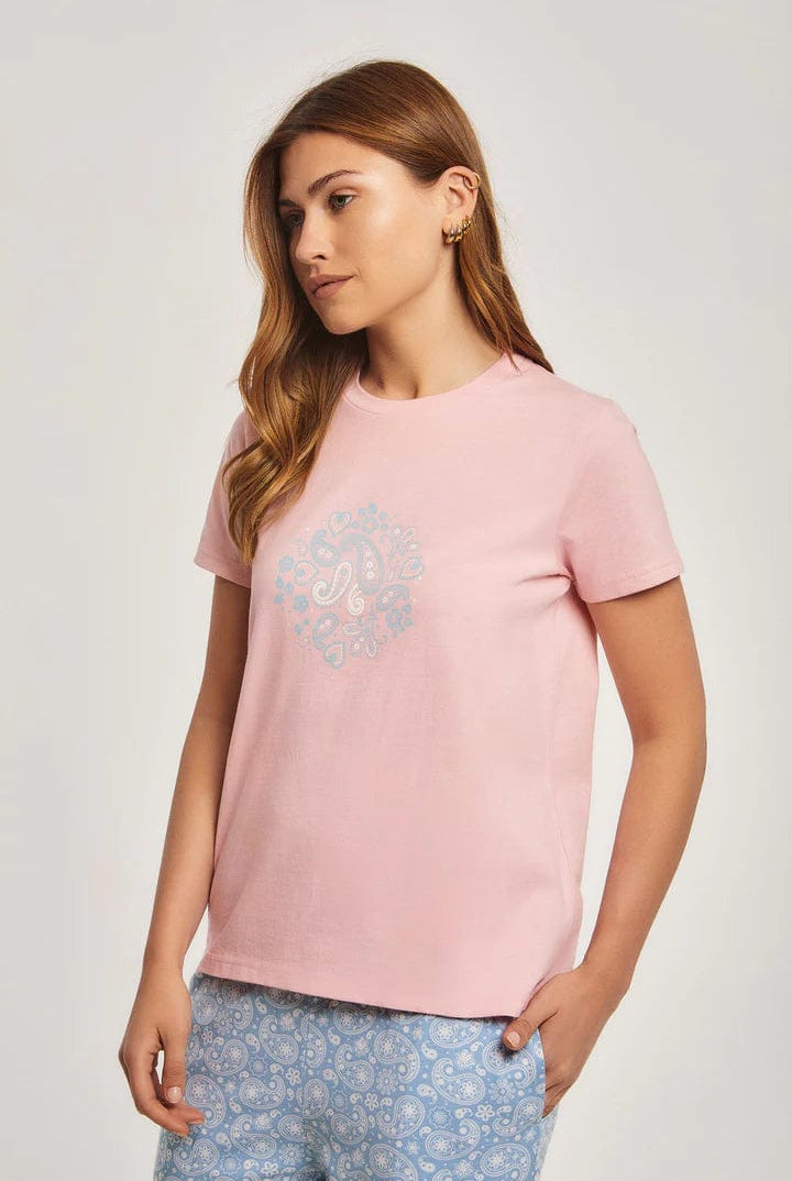 داليدرس بيجامة نسائية صيفية مطبوعة