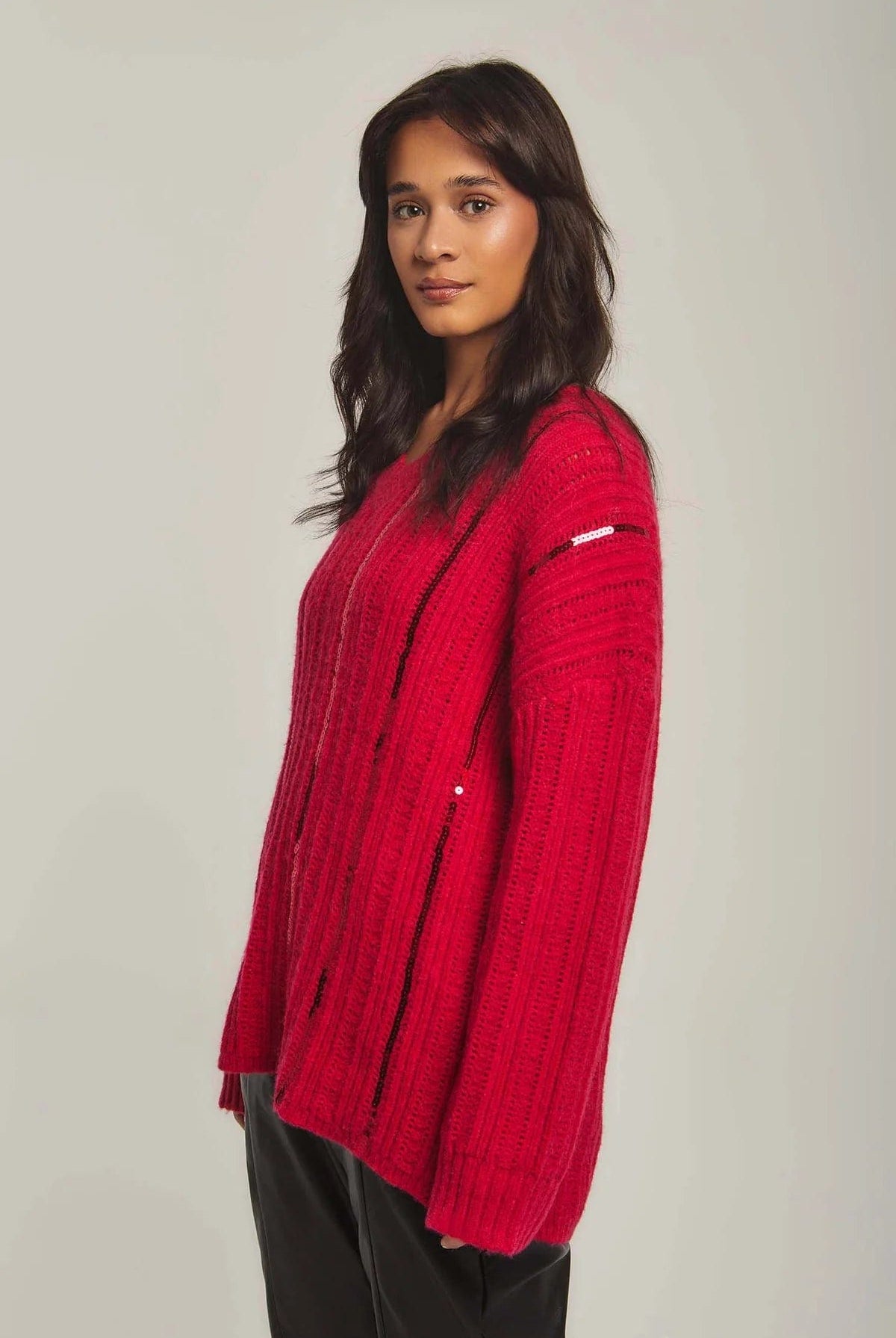 داليدرس بلوفر نسائي بفتحة رقبة V