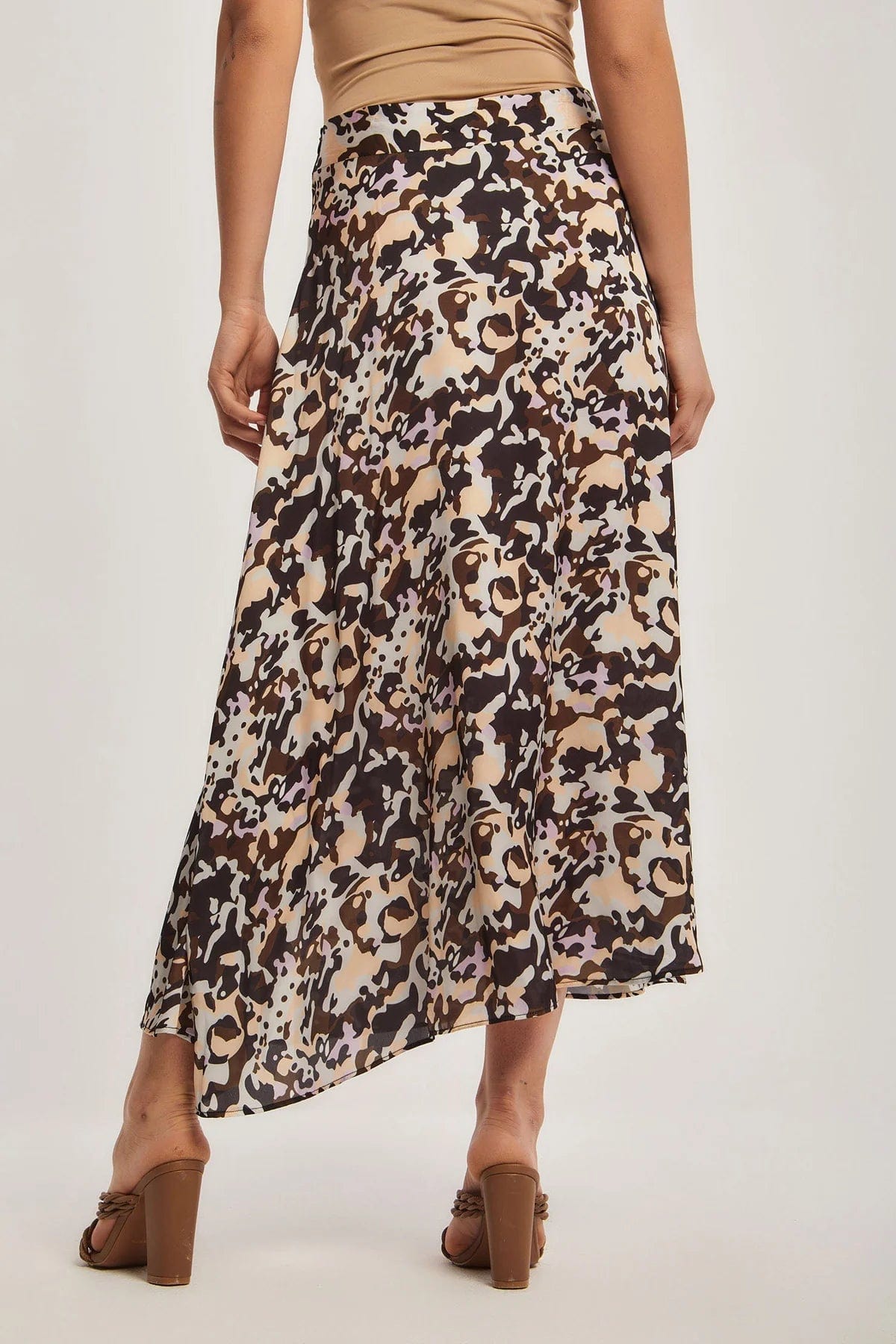 داليدرس تنورة نسائية مطبوعة مطبوعة