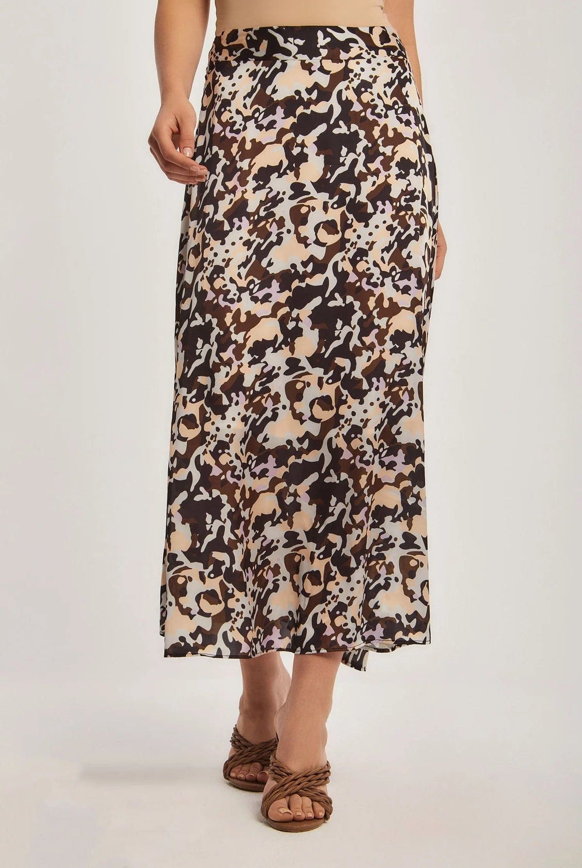 داليدرس تنورة نسائية مطبوعة مطبوعة