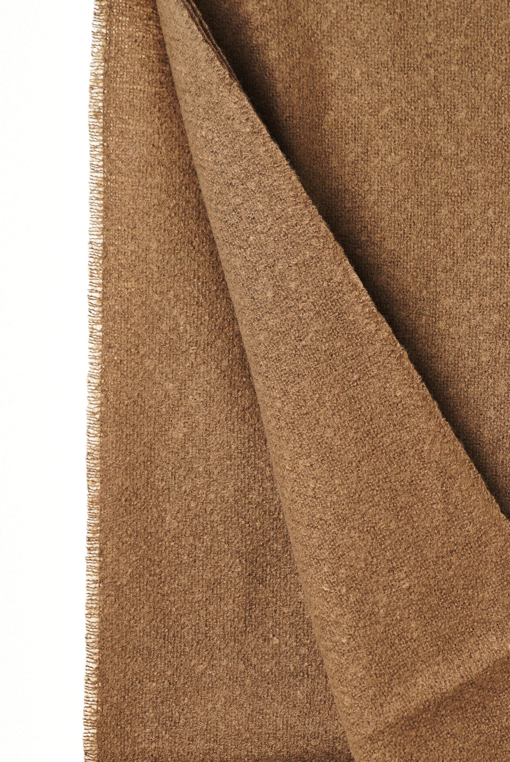 ميكا شال مزين بفرو نسائي سادة