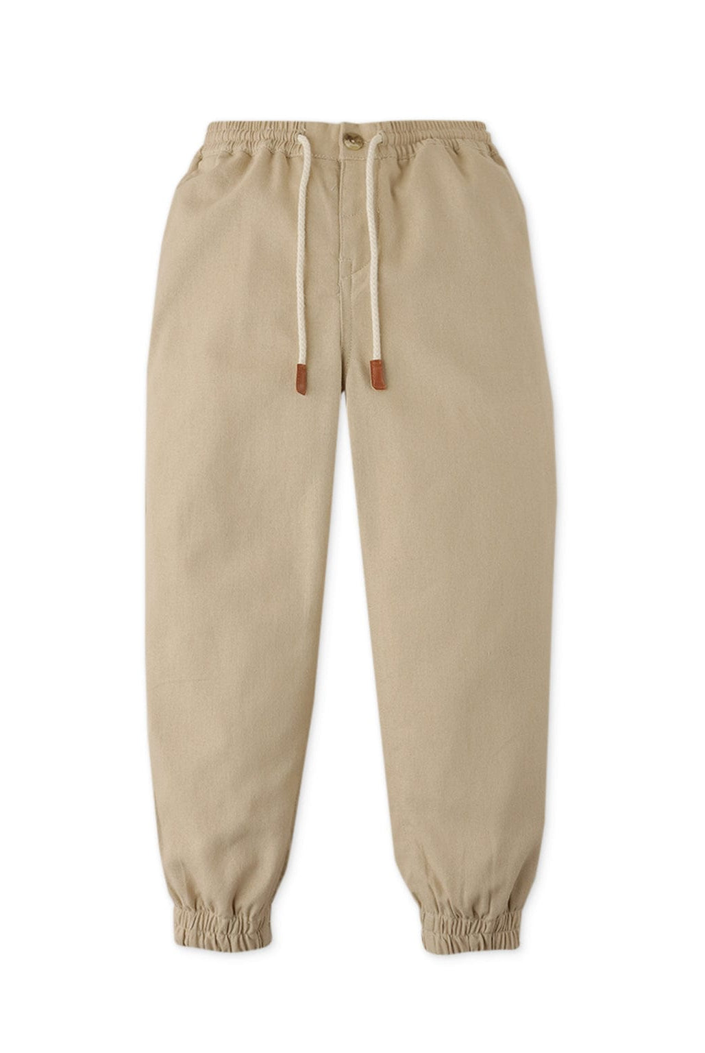 جينجرسنابس بنطلون ولادي بأستيك من الأسفل سادة