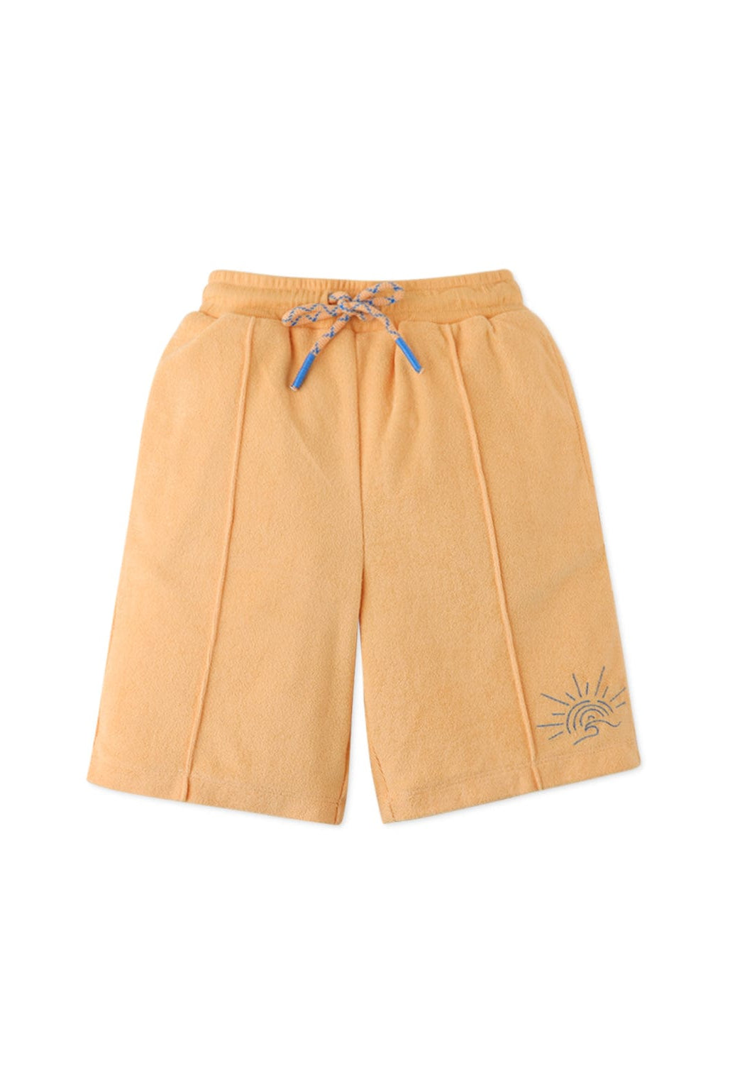 جينجرسنابس شورت ولادي طويل منقوش برباط