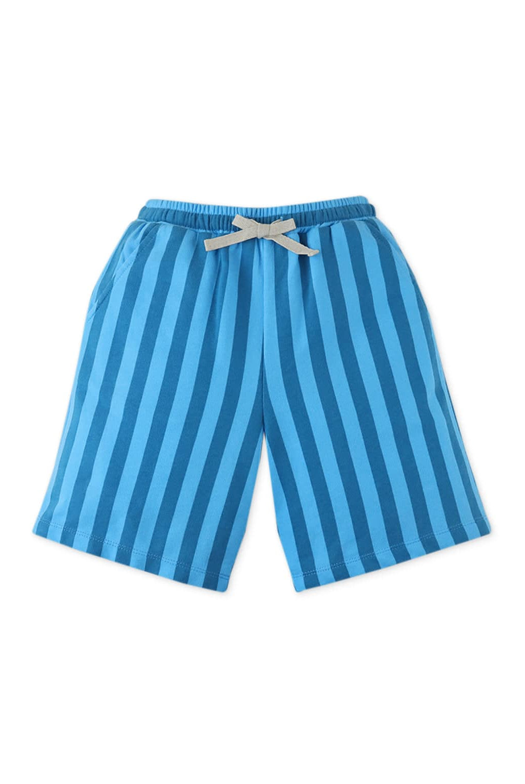 جينجرسنابس شورت ولادي مخطط بالطول بجيوب جانبية