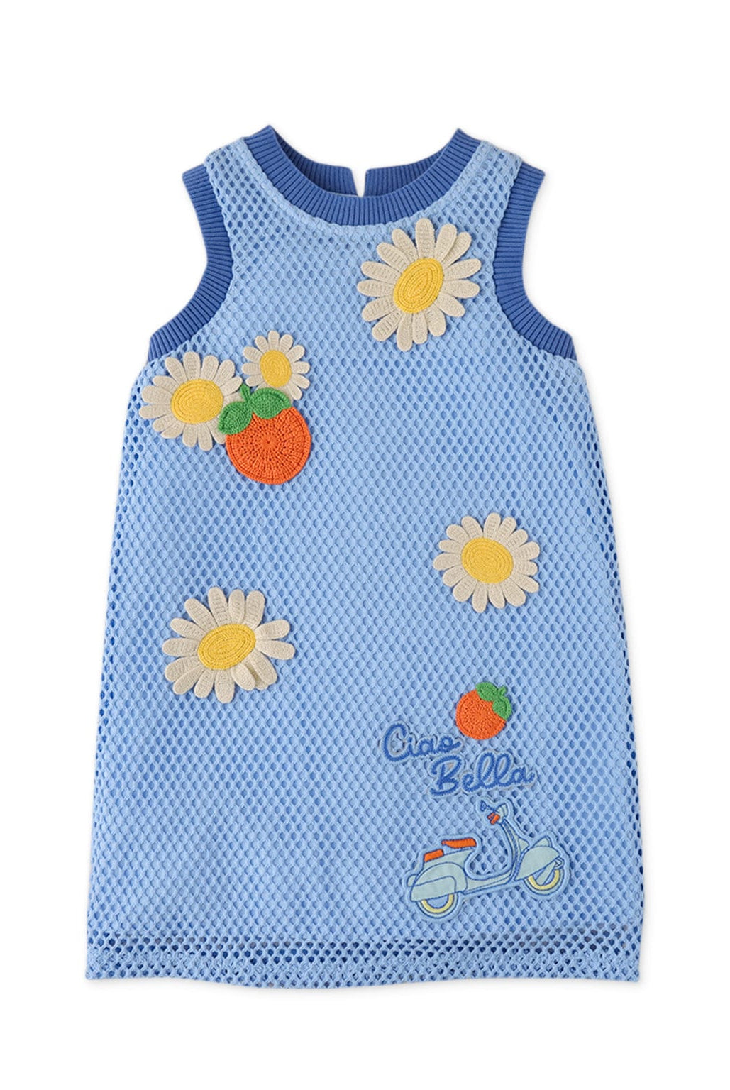 جينجرسنابس فستان بناتي مربعات مورد كت