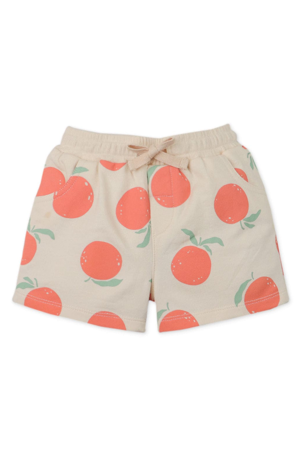 جينجرسنابس شورت بيبي ولادي مزين بنمط فاكهة