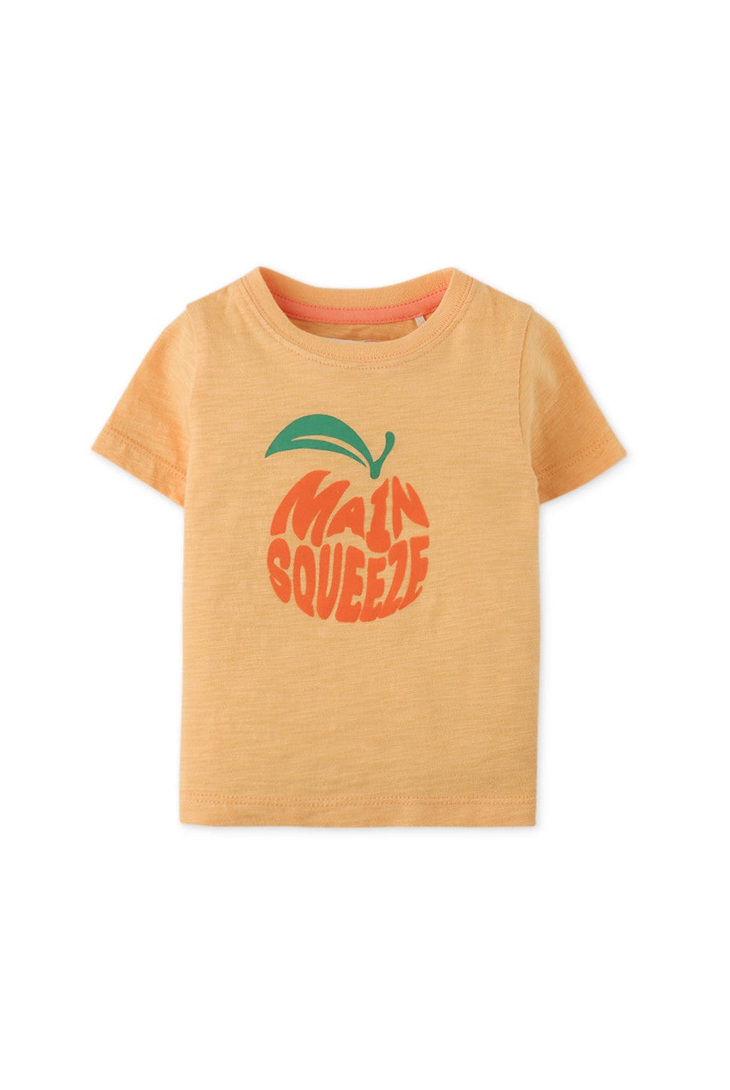 جينجرسنابس تيشيرت بيبي ولادي مزين بكتابة أمامية