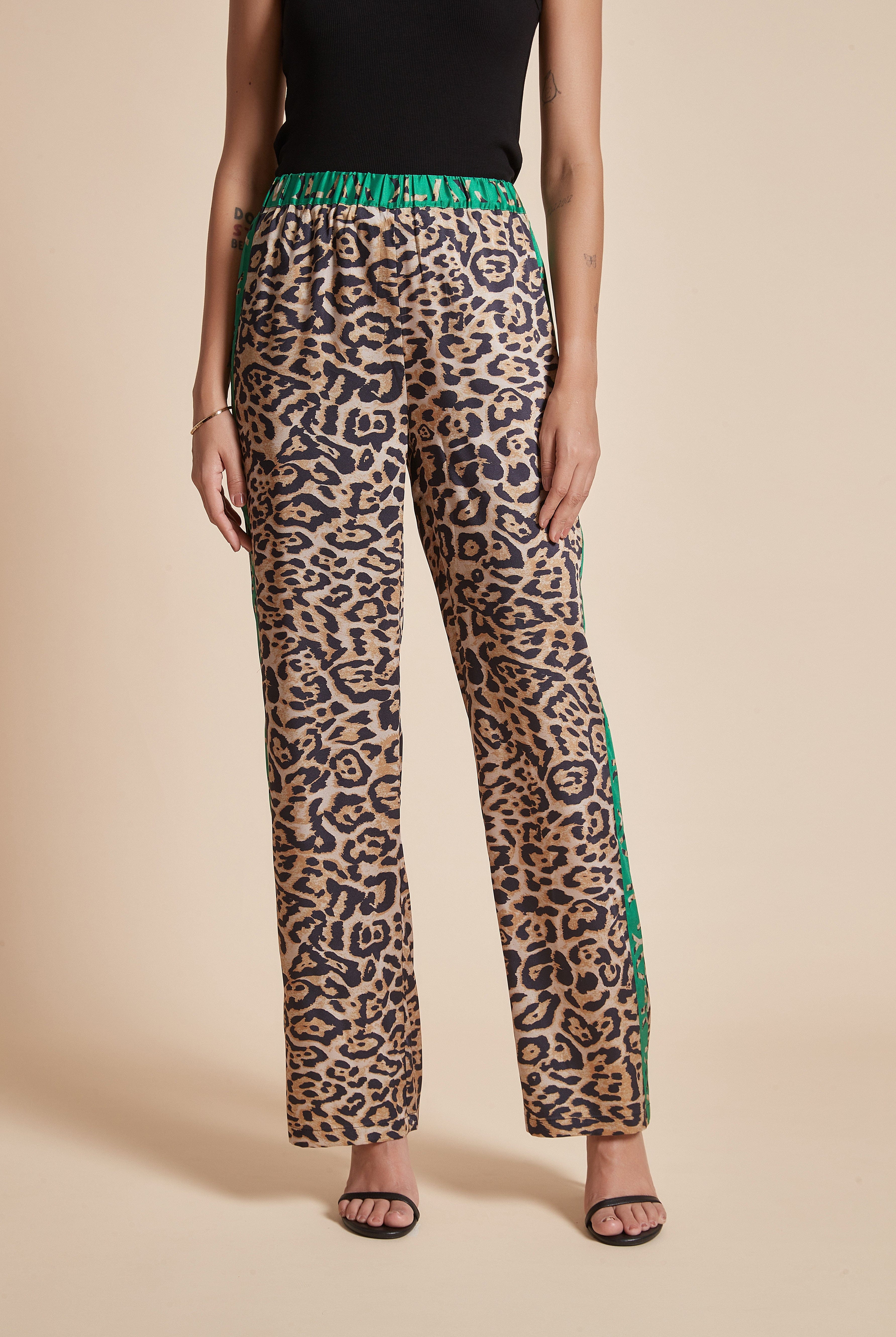 يولا بنطلون نسائي طويل تايجر واسع