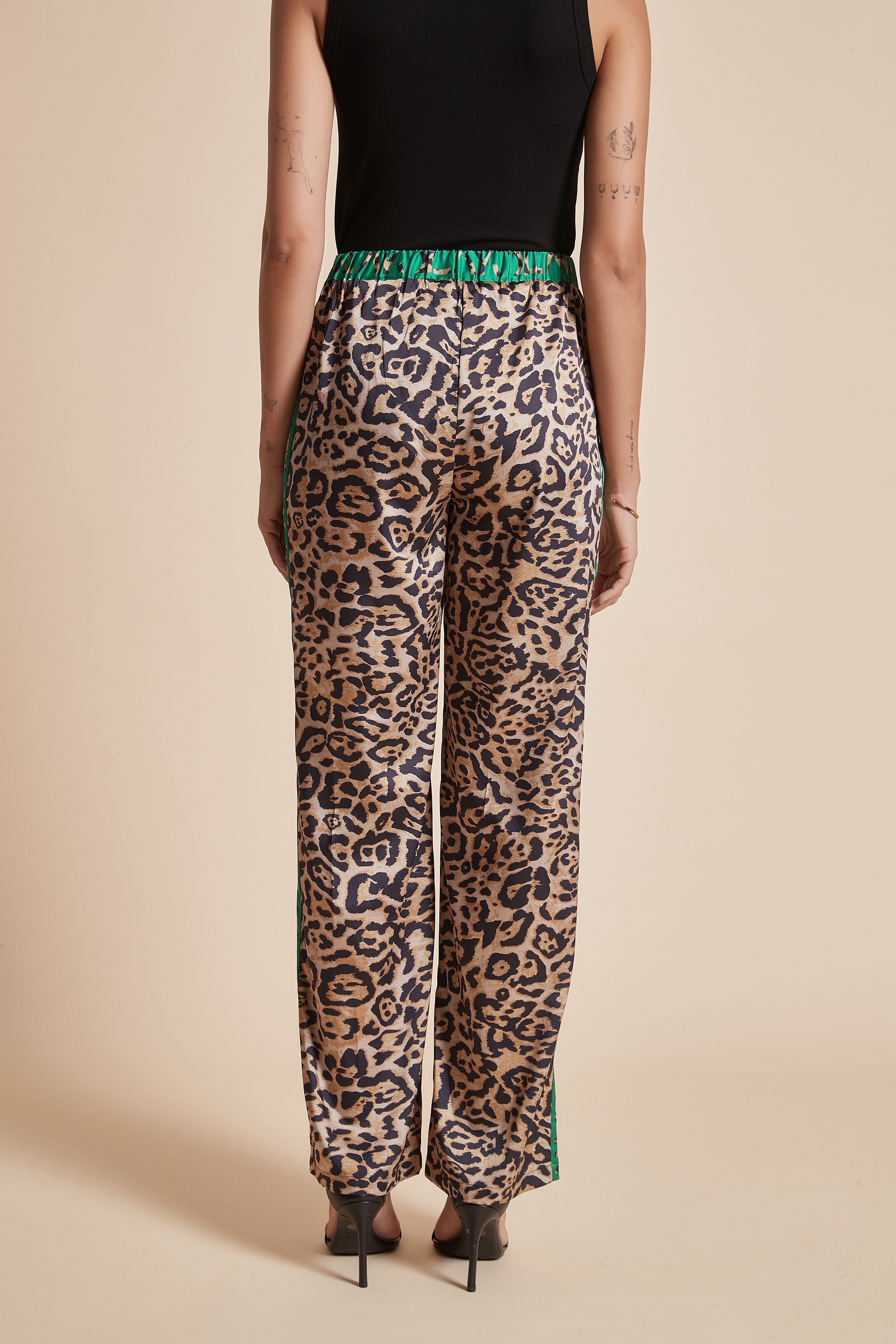 يولا بنطلون نسائي طويل تايجر واسع