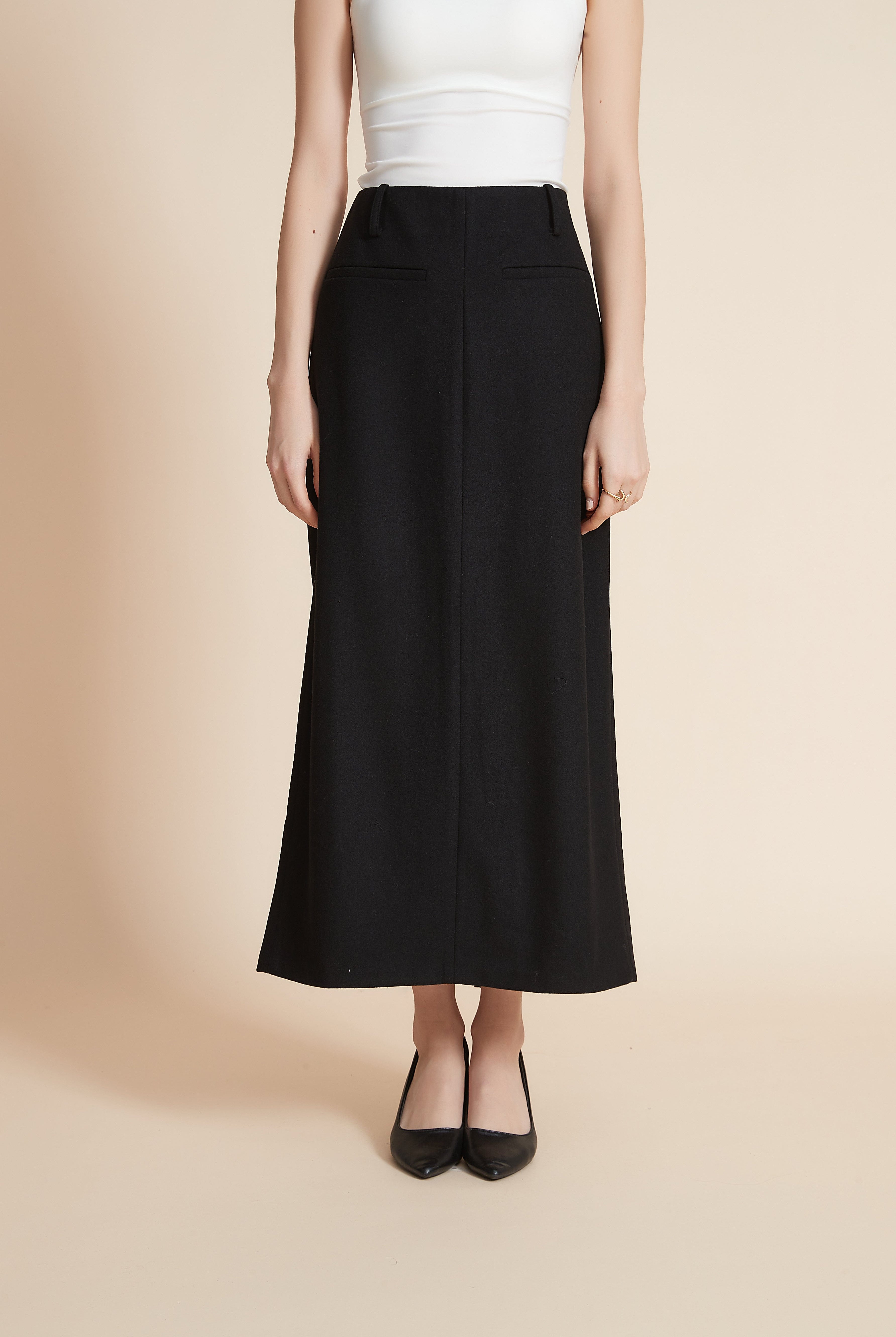 يولا تنورة ميدي سادة نسائية