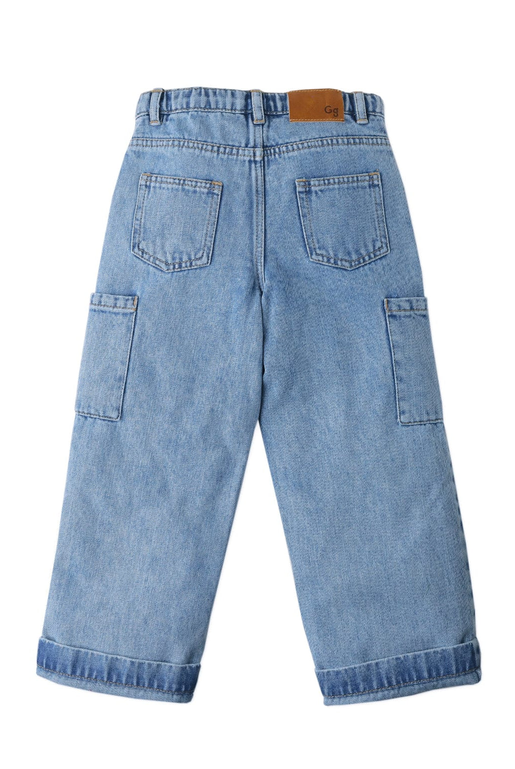 جينجرسنابس بنطلون بناتي بجيوب جانبية واسعة