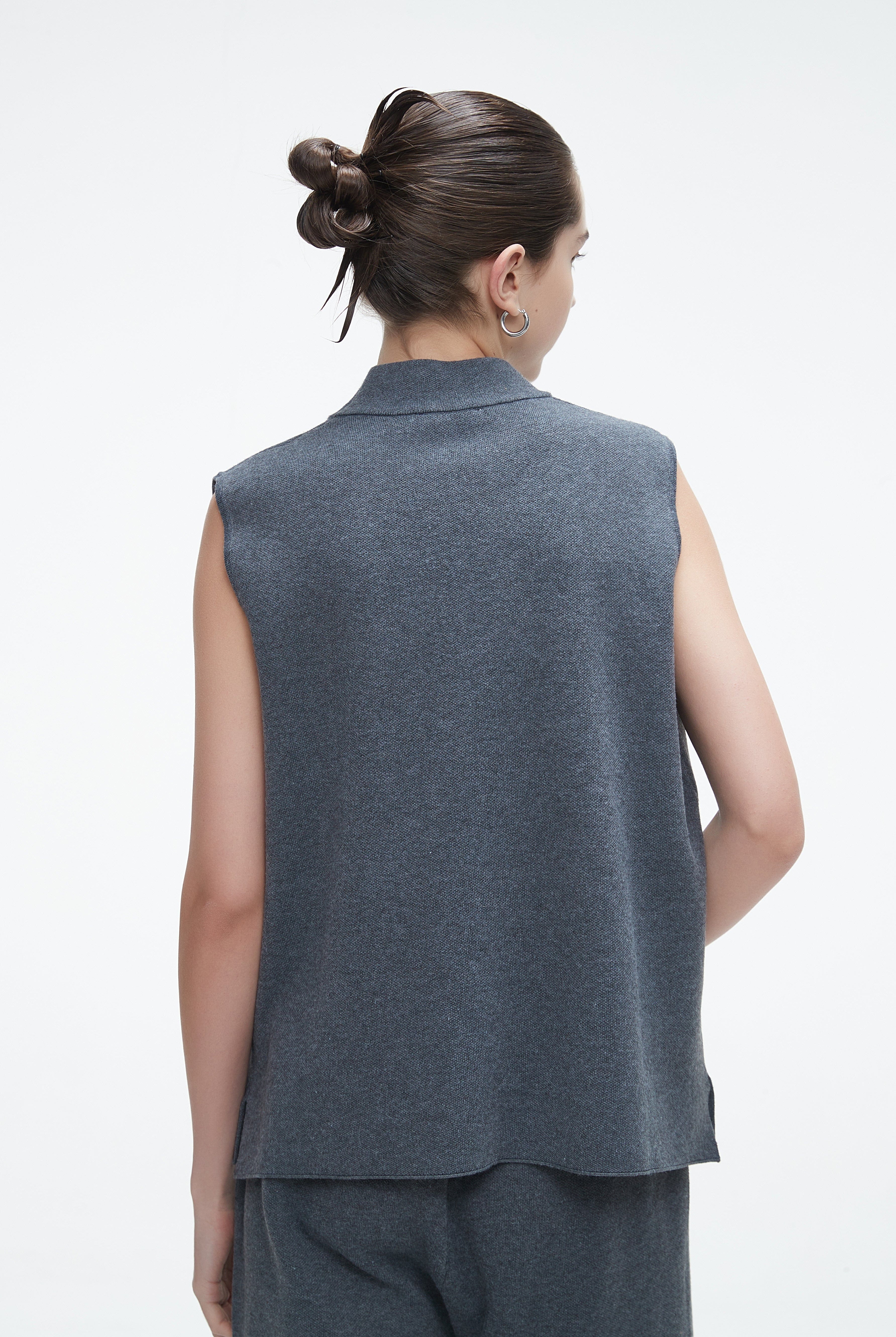 يولا بلوزة نسائية طويلة برقبة عالية كات