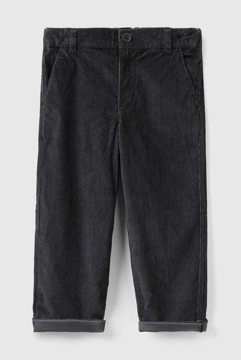 يونايتد كولورز اوف بينيتون بنطلون طويل مطوي أطفالي