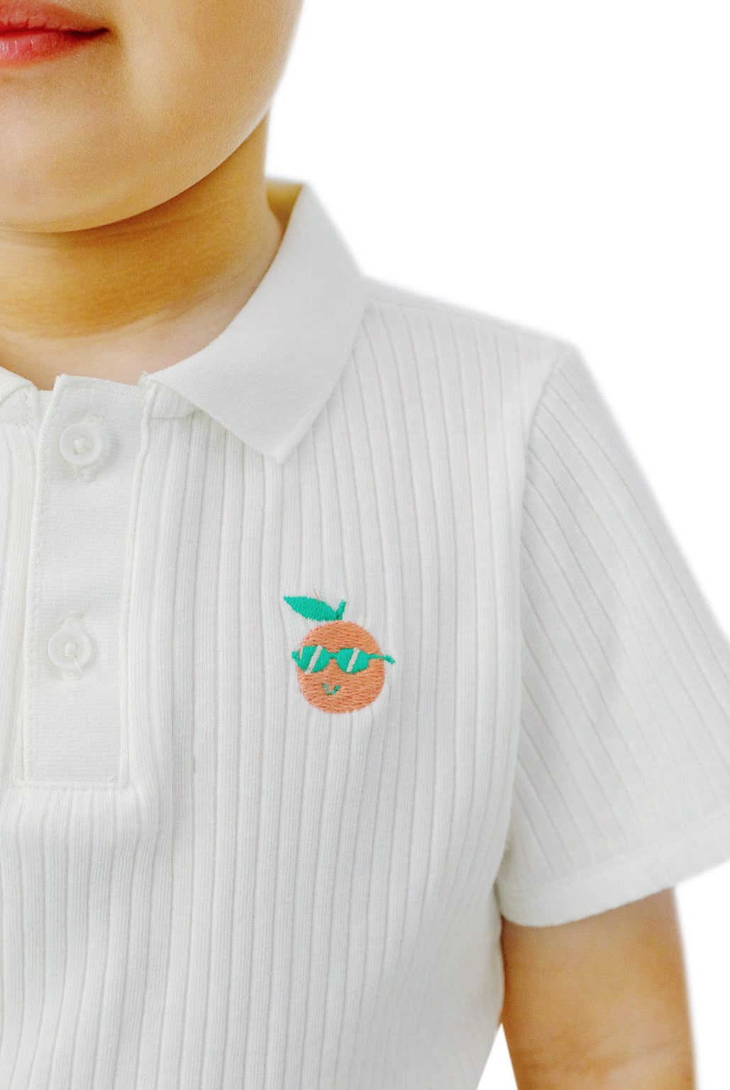 جينجرسنابس تيشيرت بولو بأزرار أمامية نص كم رضع ولادي