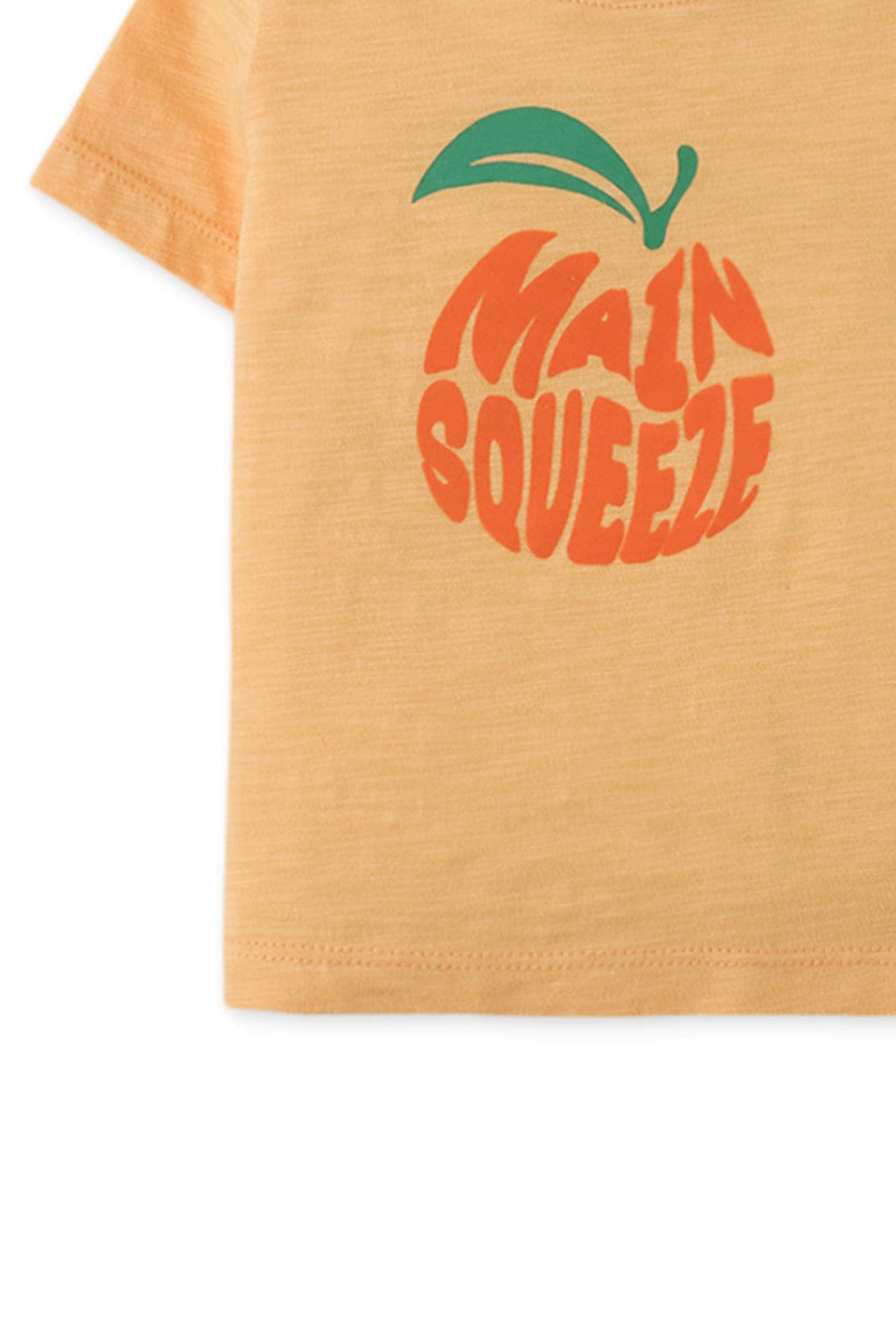 جينجرسنابس تيشيرت بيبي ولادي مزين بكتابة أمامية