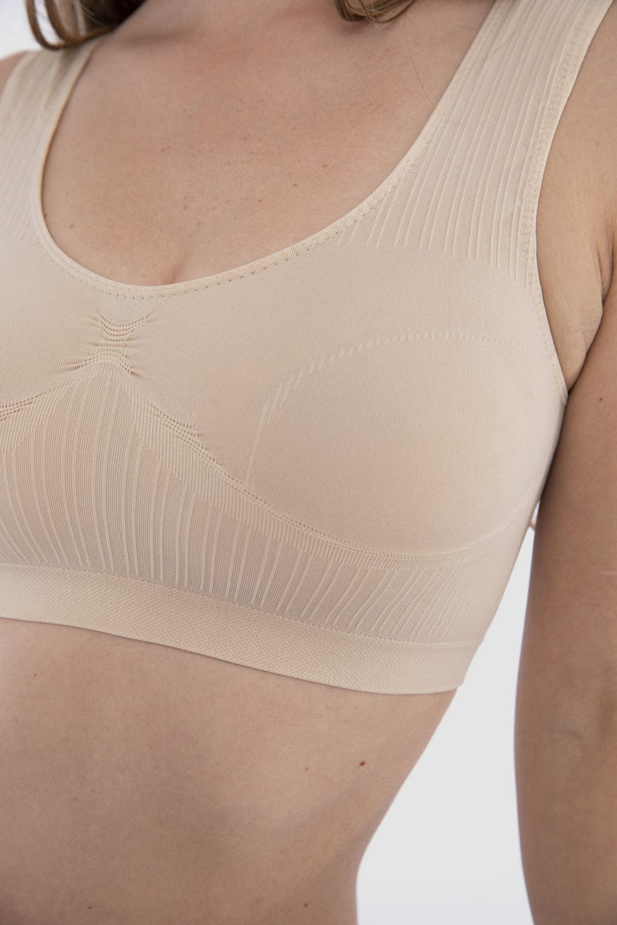 كارينا حمالة صدر مضلعة ناعمة