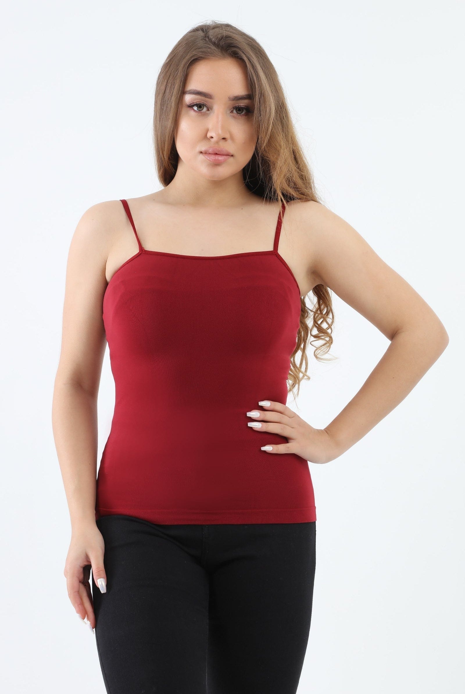 كارينا بدي حمالة حريمي سادة مايكرو فايبر