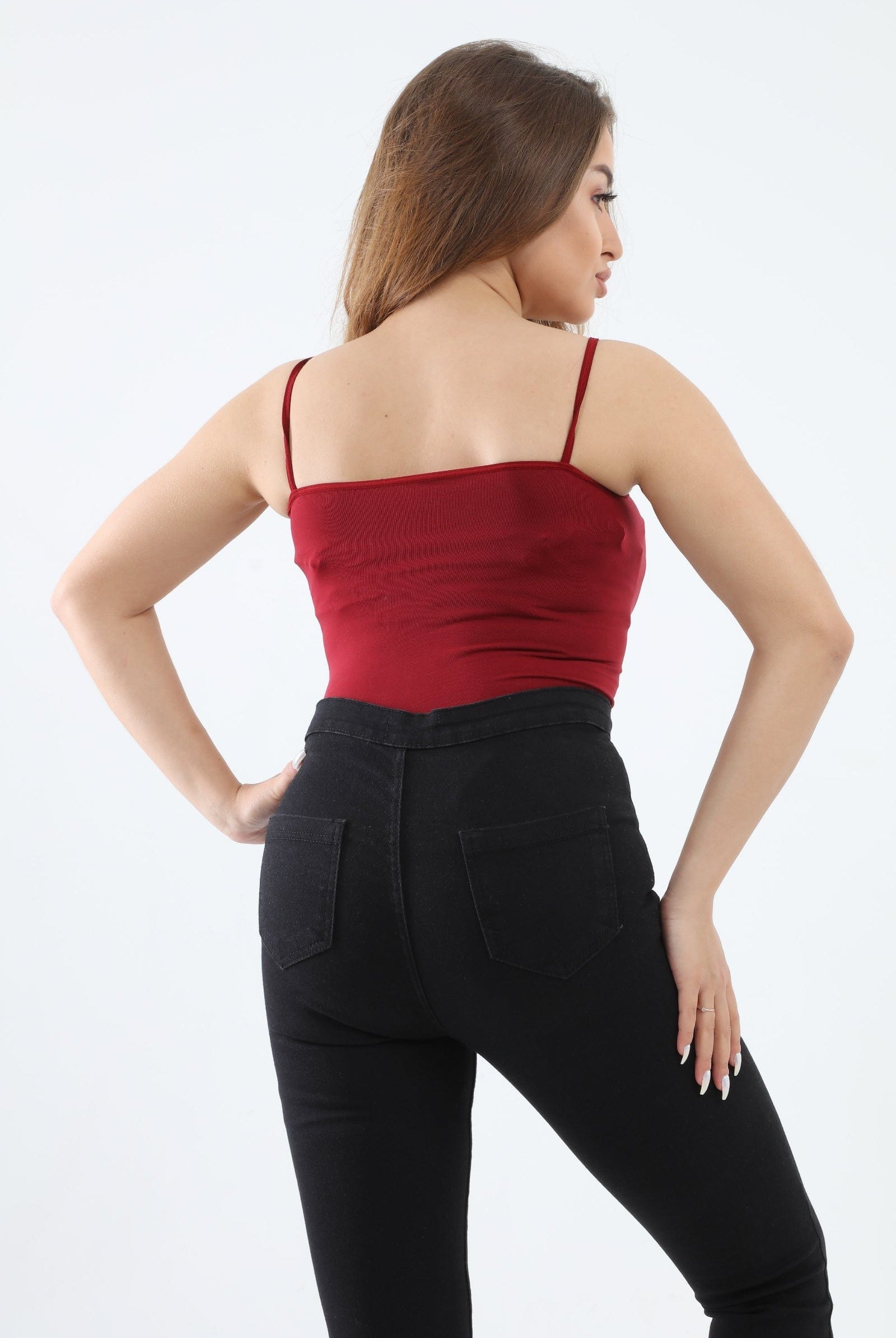 كارينا بدي حمالة حريمي سادة مايكرو فايبر