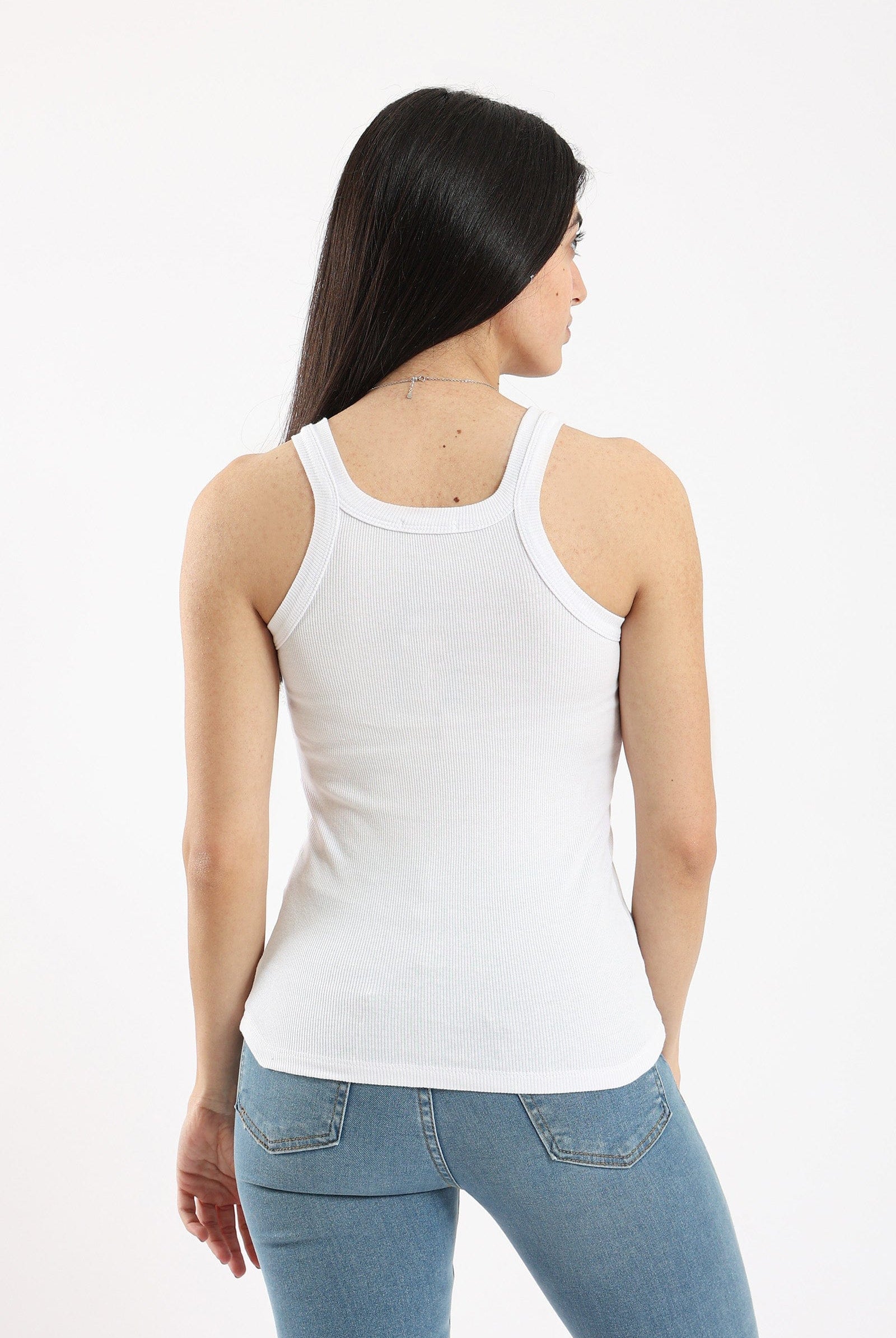 كارينا توب حمالة مضلع بقصة ضيقة