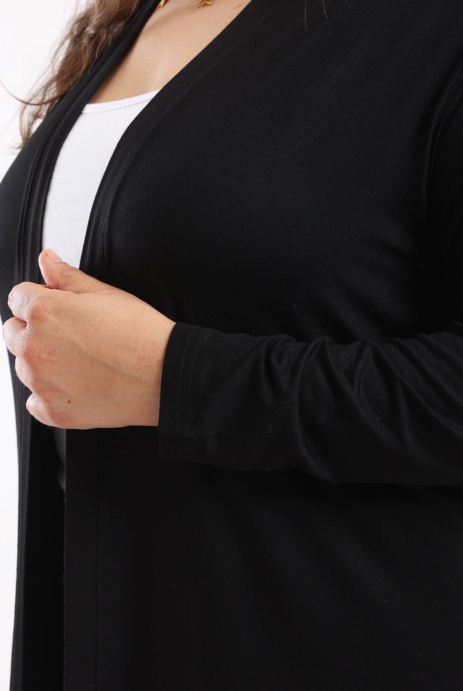 كارينا كارديجان كم طويل سادة