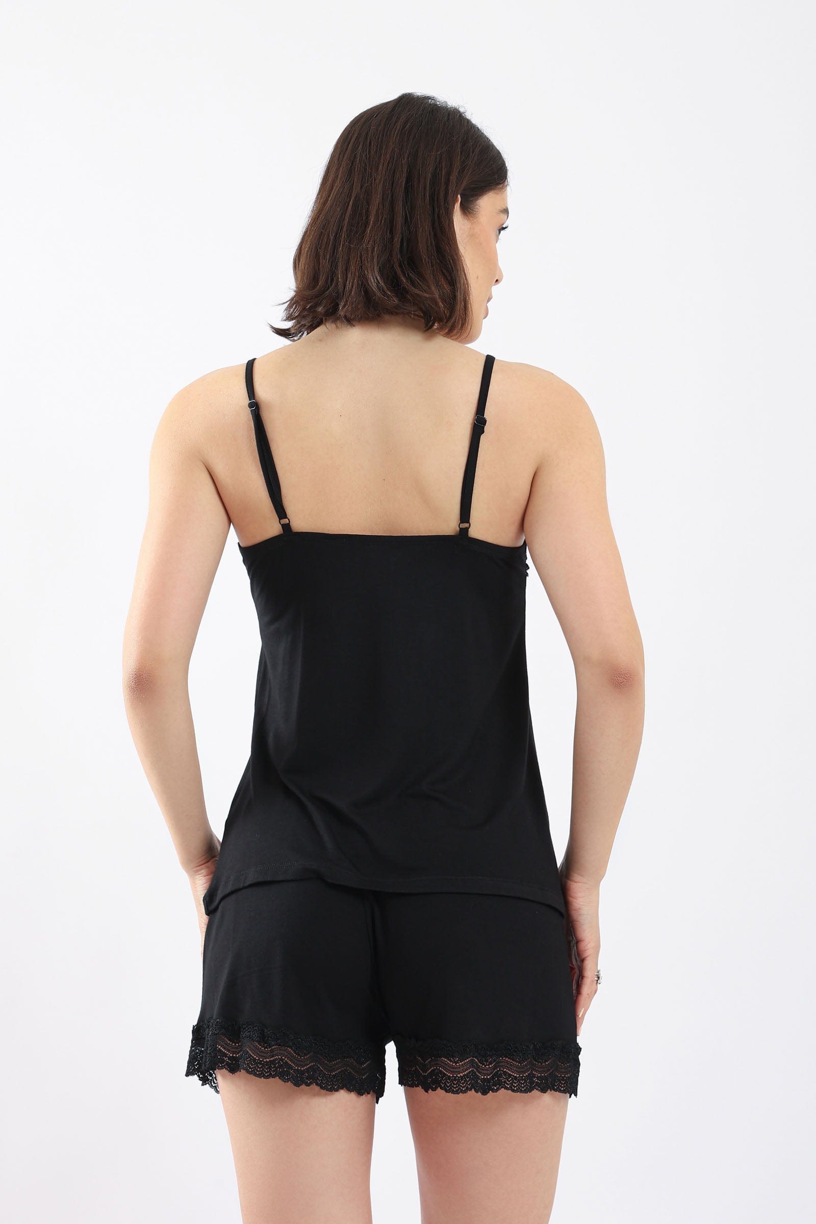 كارينا طقم بيجامة شورت وتوب حمالات نسائي