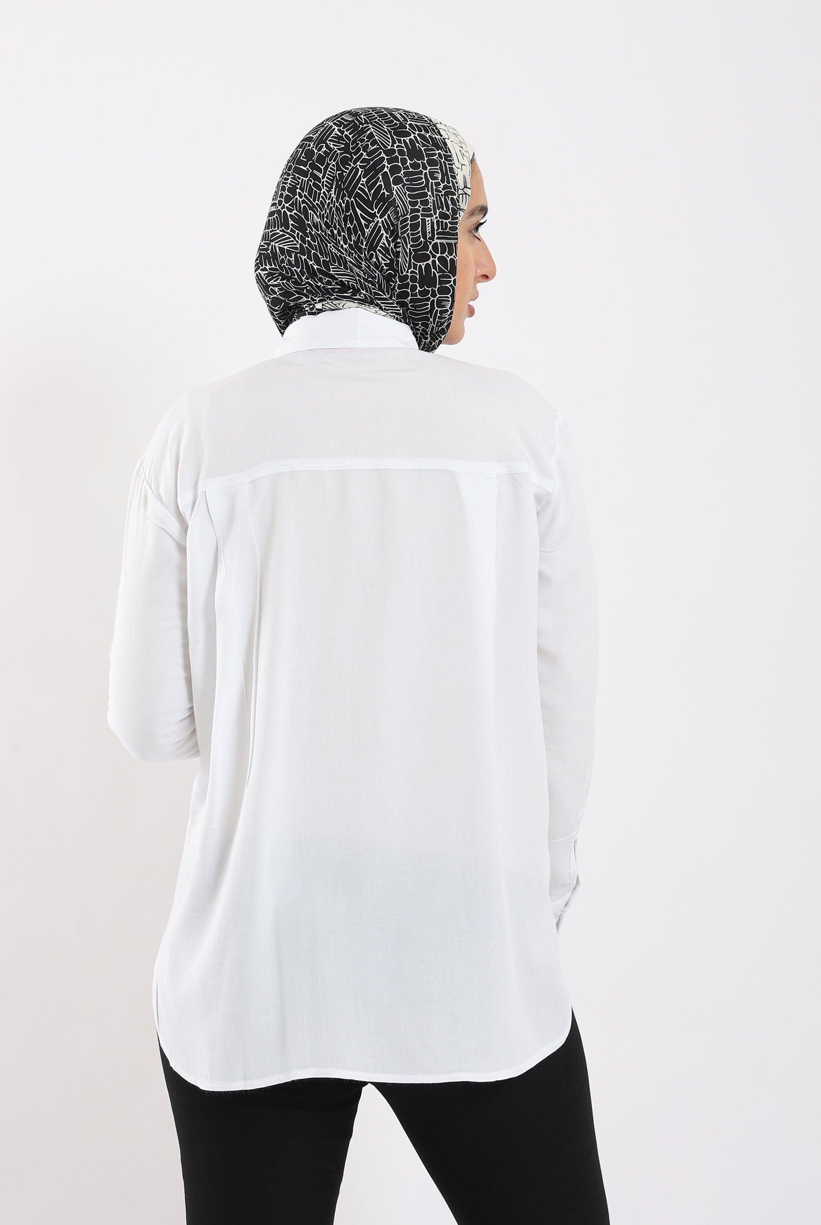 كارينا قميص كاجوال نسائي بأزرار بجيب على الصدر