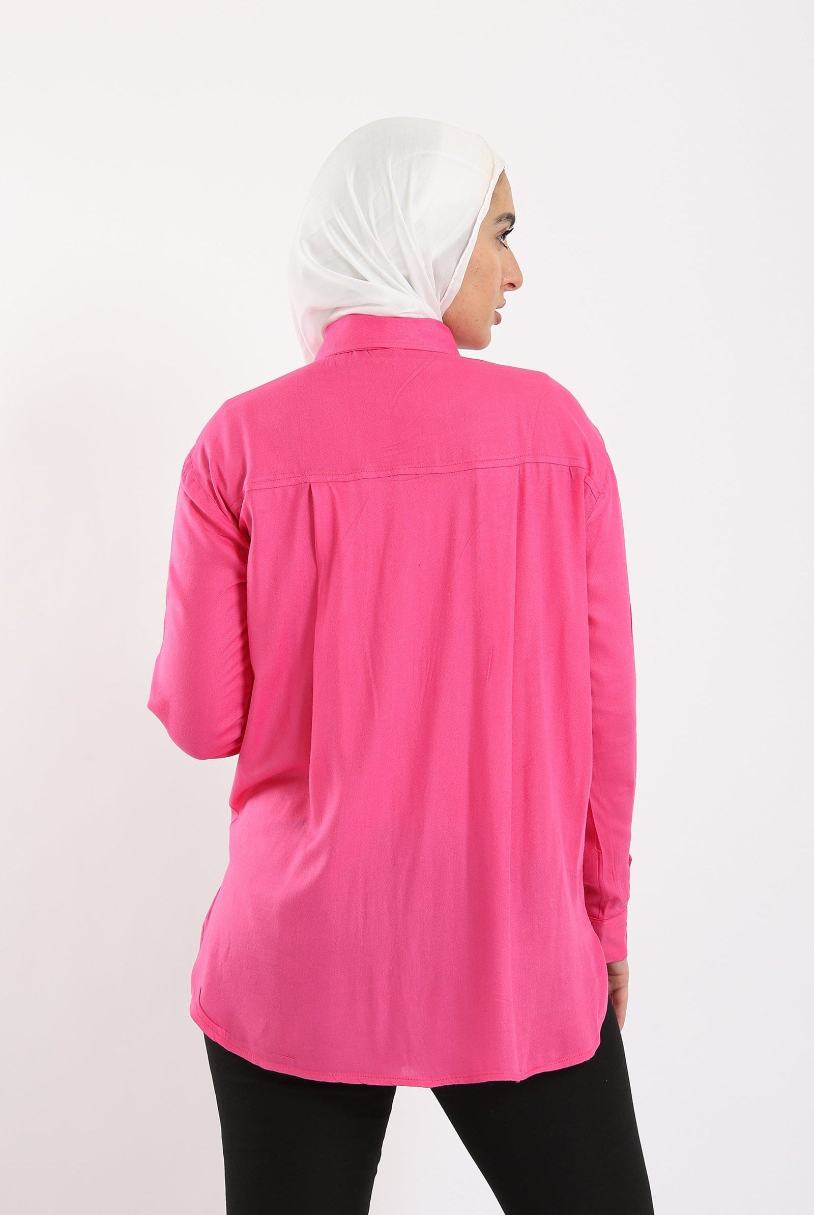 كارينا قميص كاجوال نسائي بأزرار بجيب على الصدر