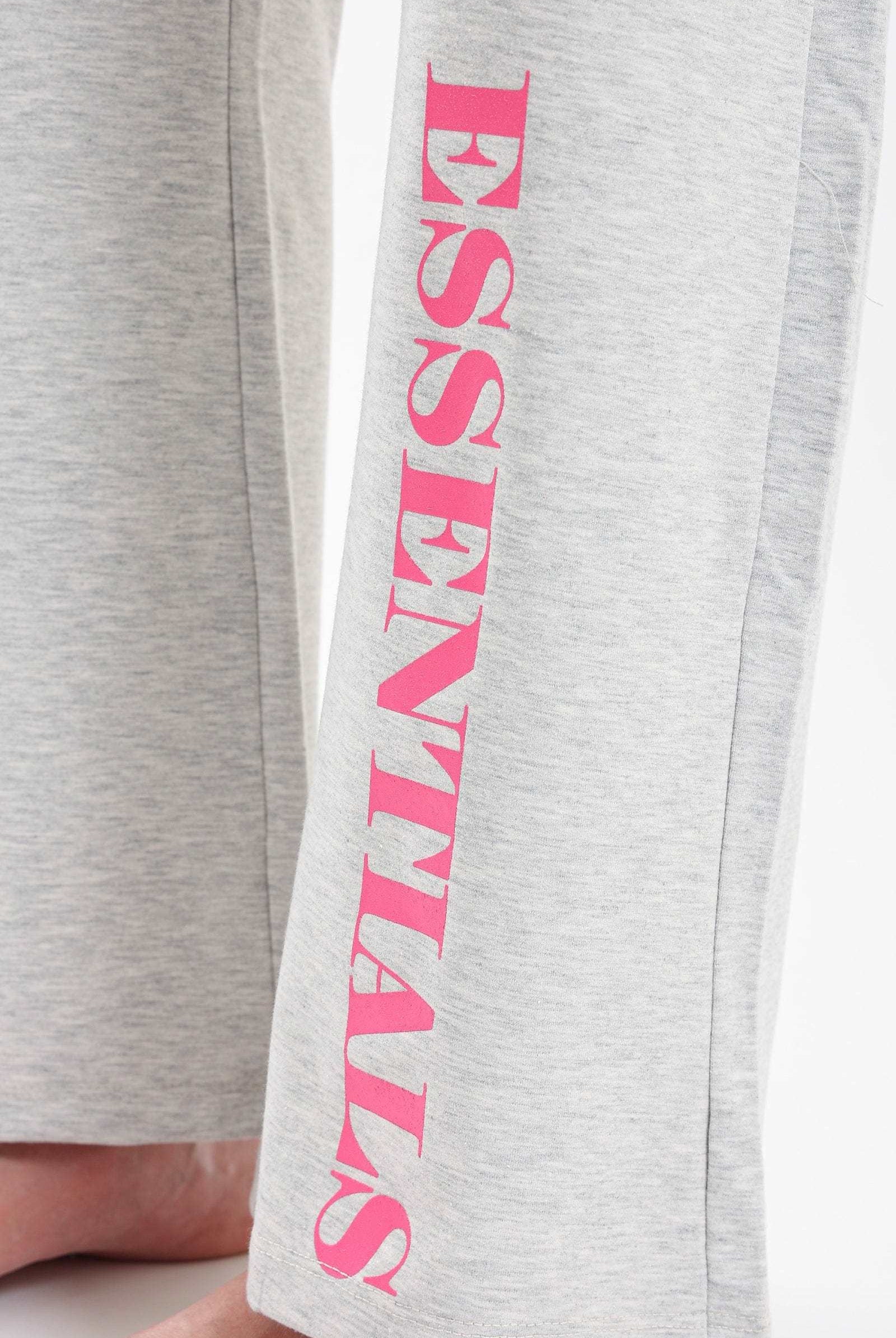 كارينا طقم بيجامة توب كت وبنطلون بطبعات