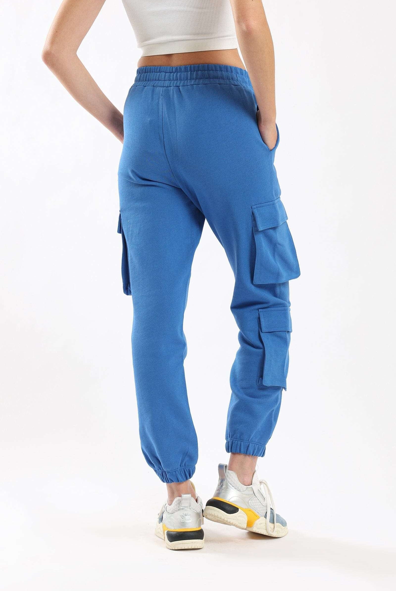 كارينا بنطلون كارجو نسائي بجيوب أمامية بخصر مطاطي