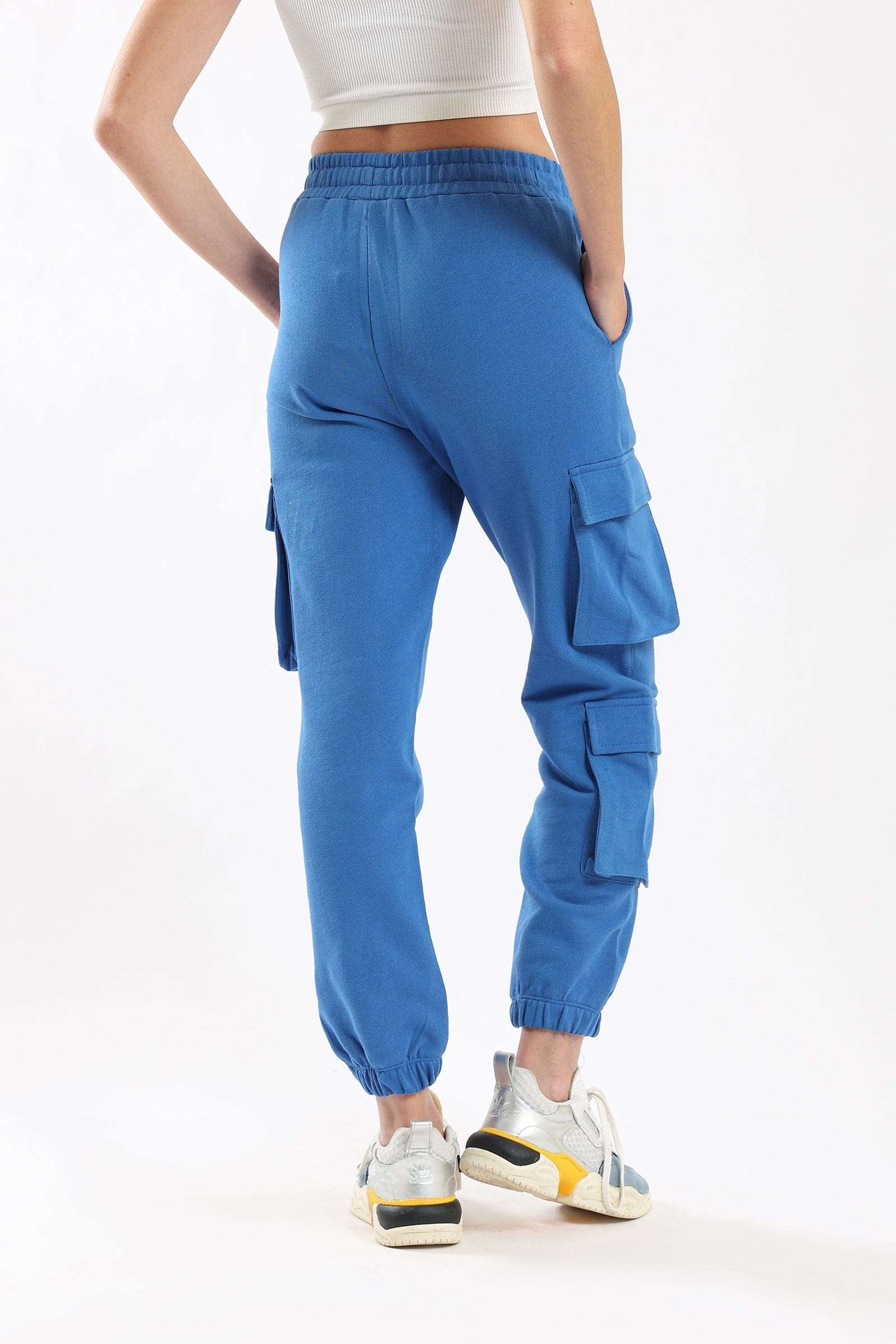 كارينا بنطلون كارجو نسائي بجيوب أمامية بخصر مطاطي